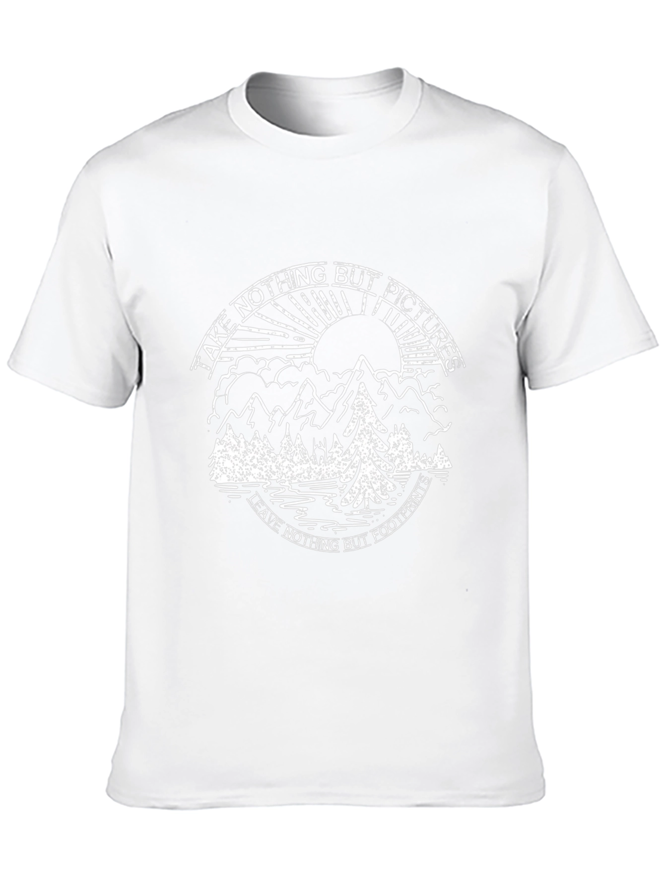 Nature Lover Graphic Tee - Take Nothing But Pictures