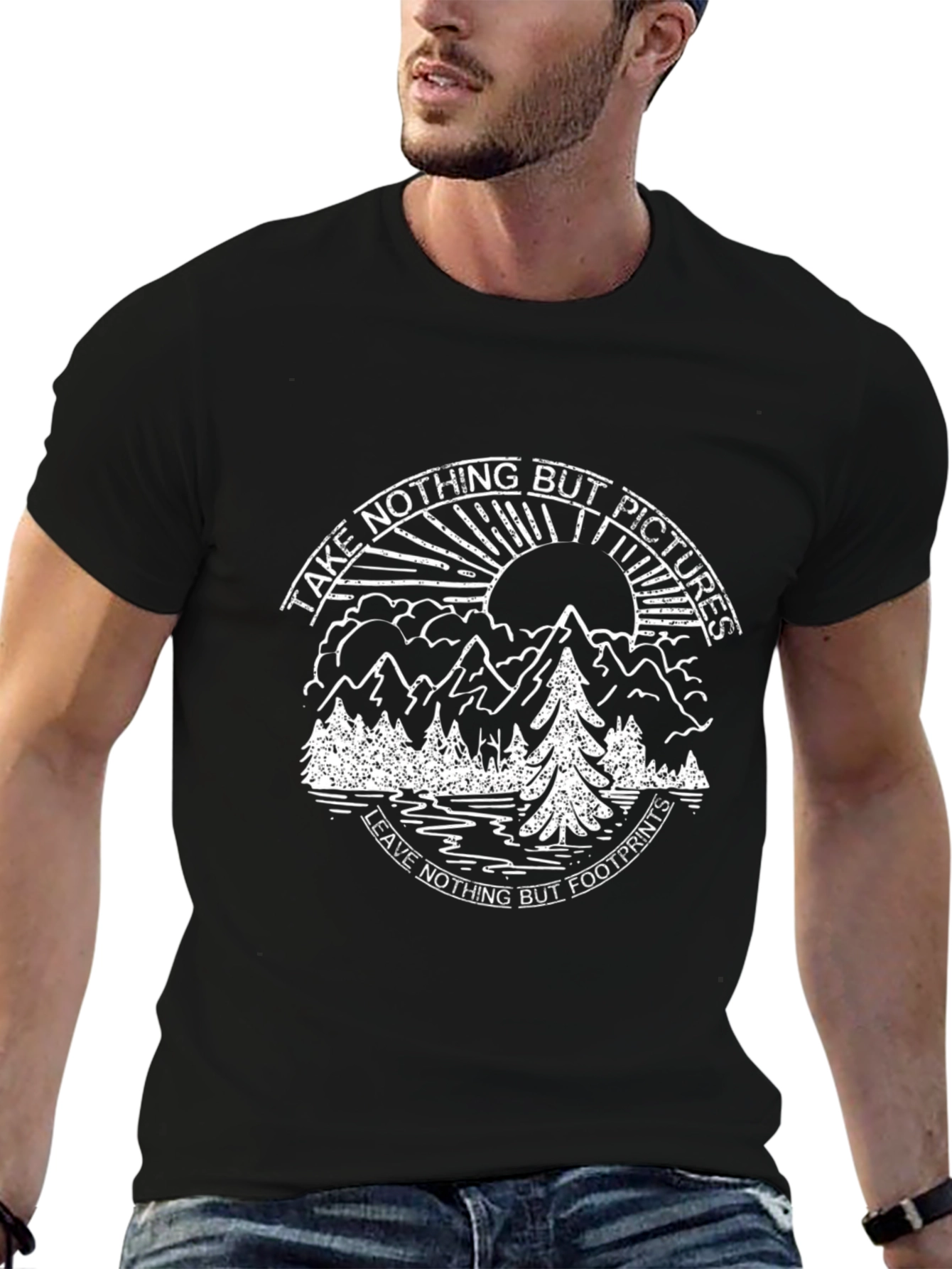 Nature Lover Graphic Tee - Take Nothing But Pictures