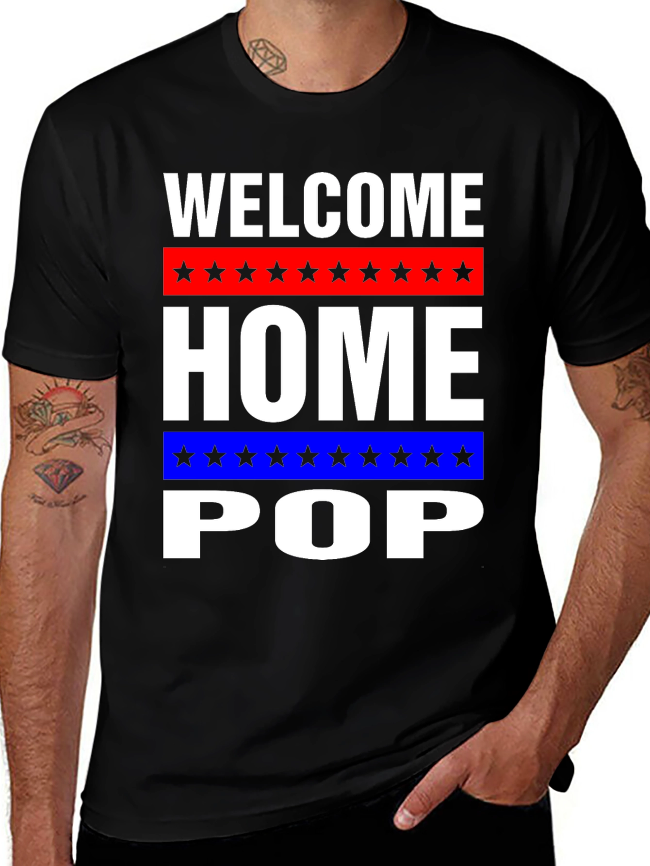 Welcome Home Pop T-Shirt - Patriotic Gift