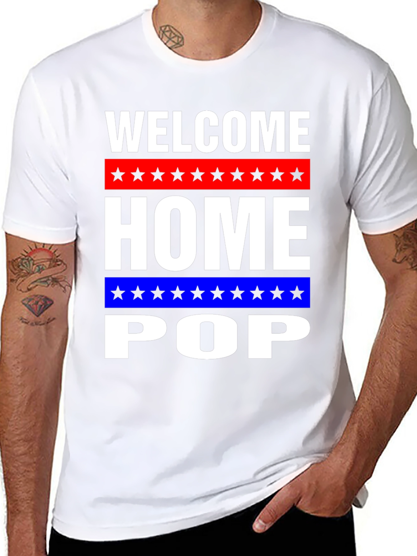 Welcome Home Pop T-Shirt - Patriotic Gift