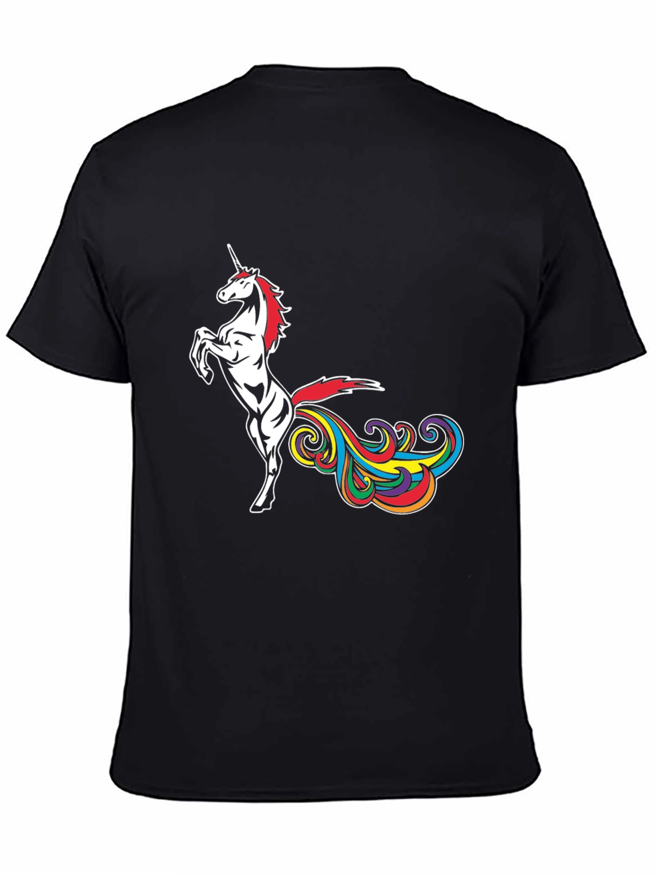 Unicorn Rainbow Funny Tee