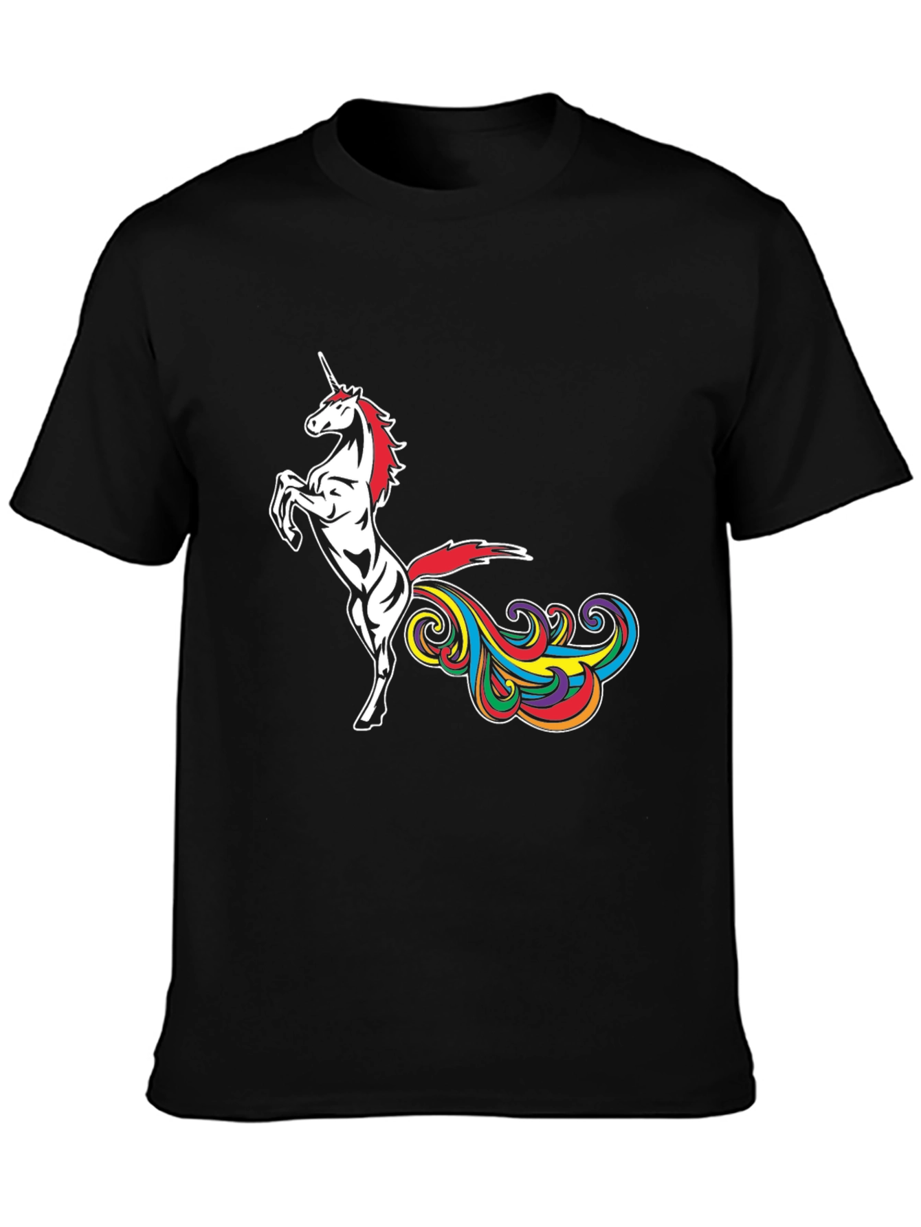 Unicorn Rainbow Funny Tee