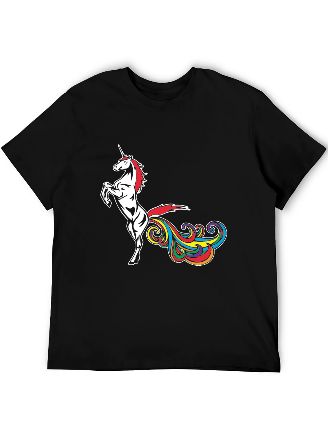 Unicorn Rainbow Funny Tee