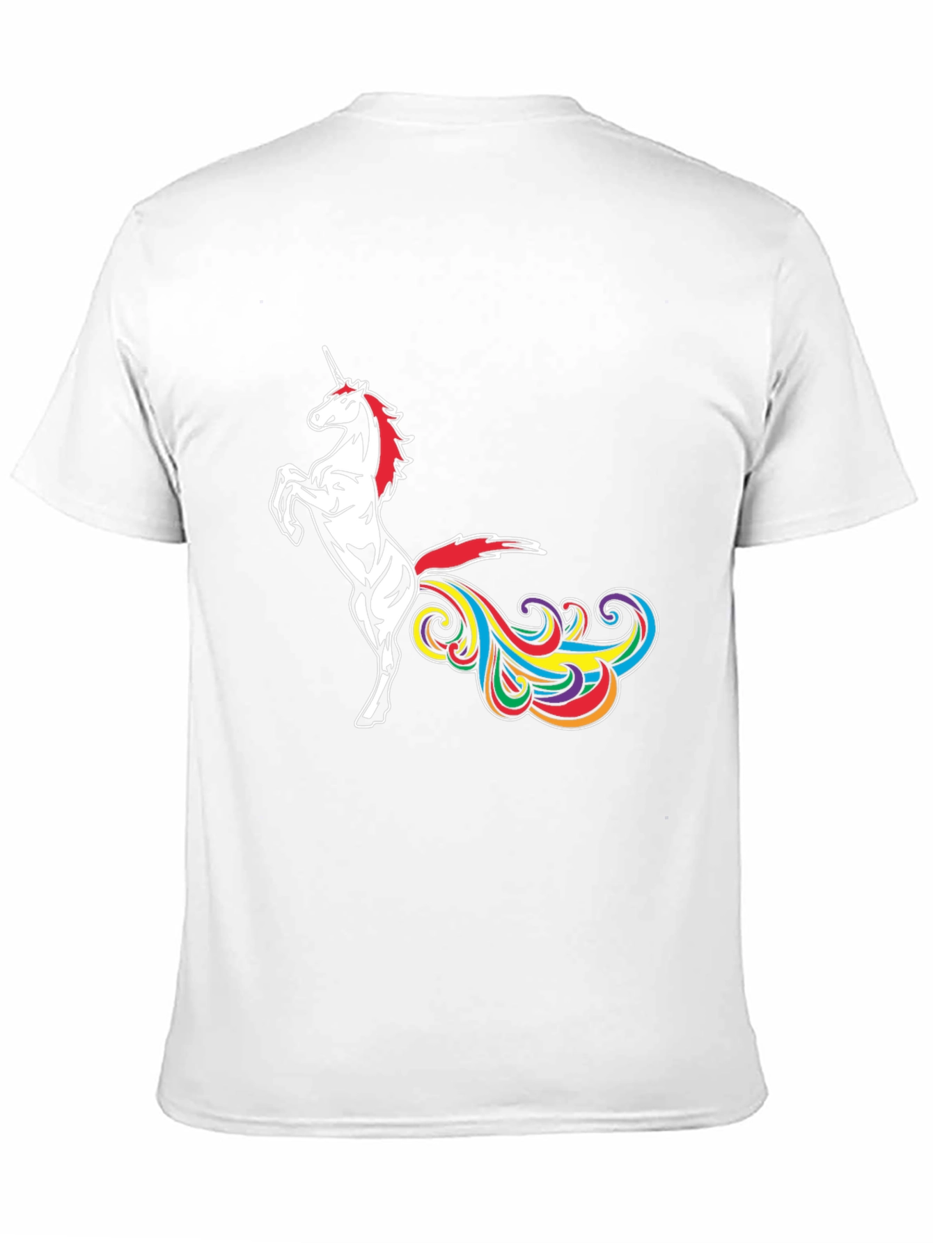 Unicorn Rainbow Funny Tee
