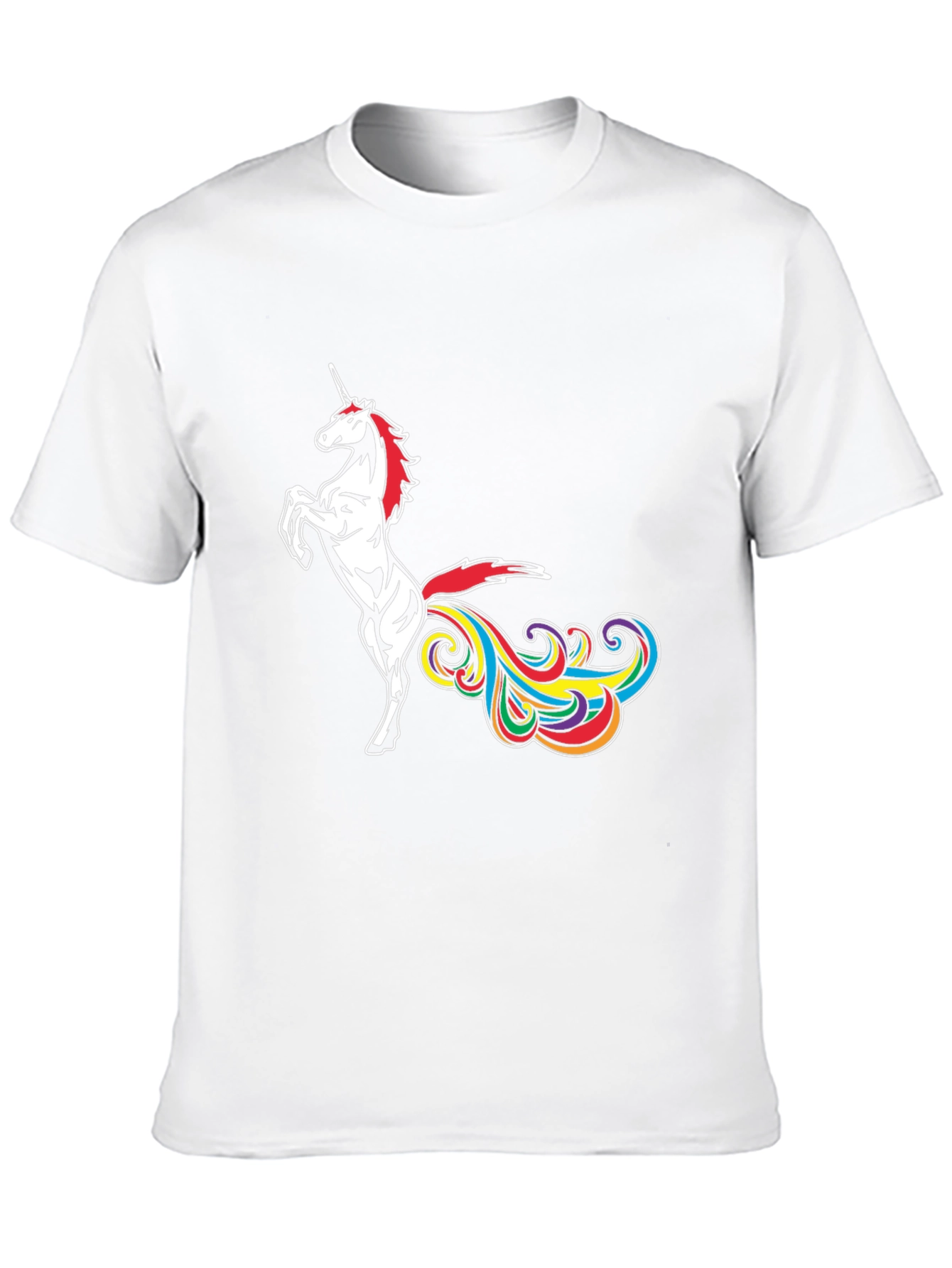 Unicorn Rainbow Funny Tee