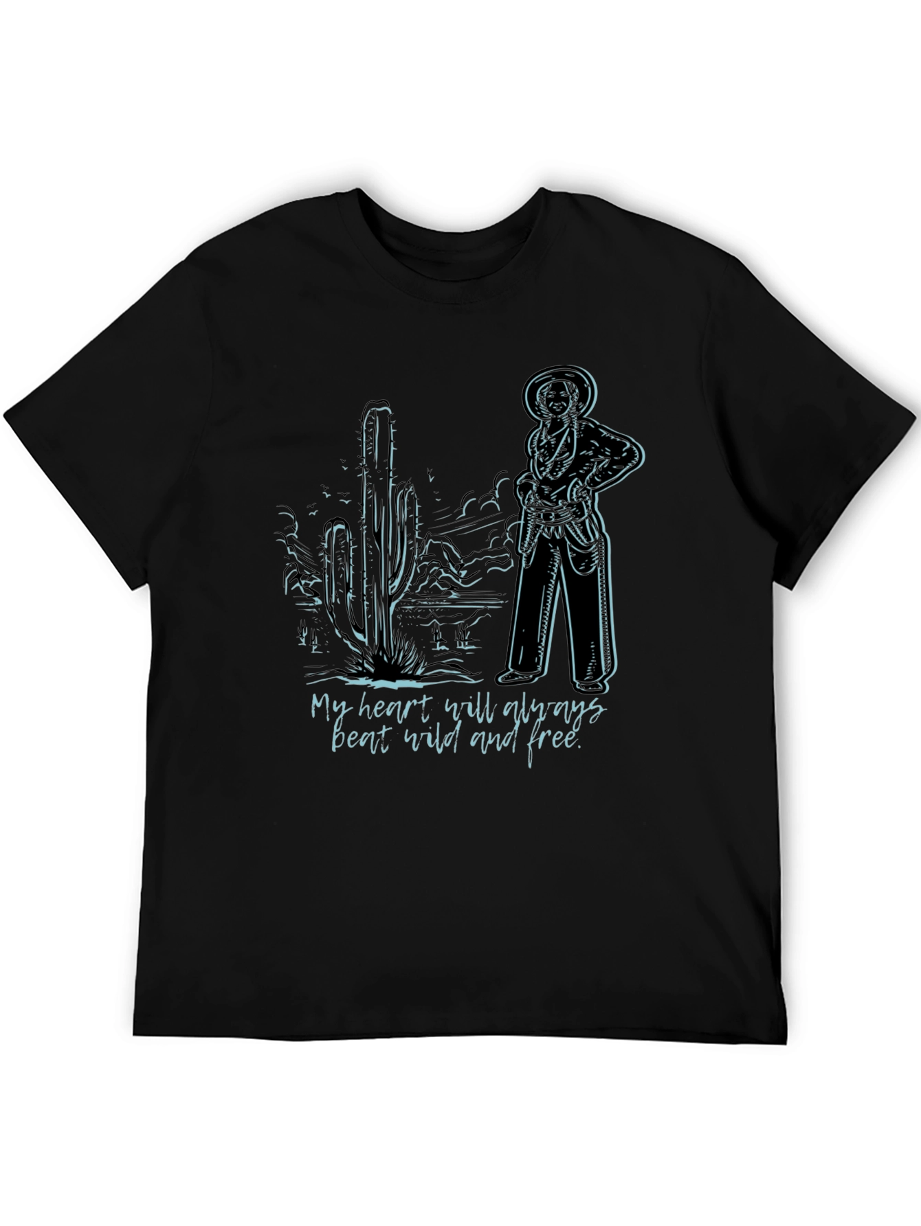 Wild Heart Cowboy Graphic Tee