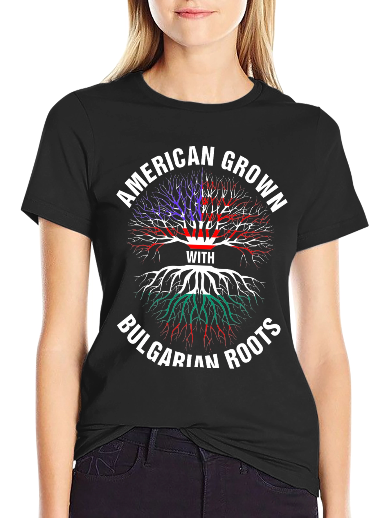 American Grown with Bulgarian Roots T-Shirt