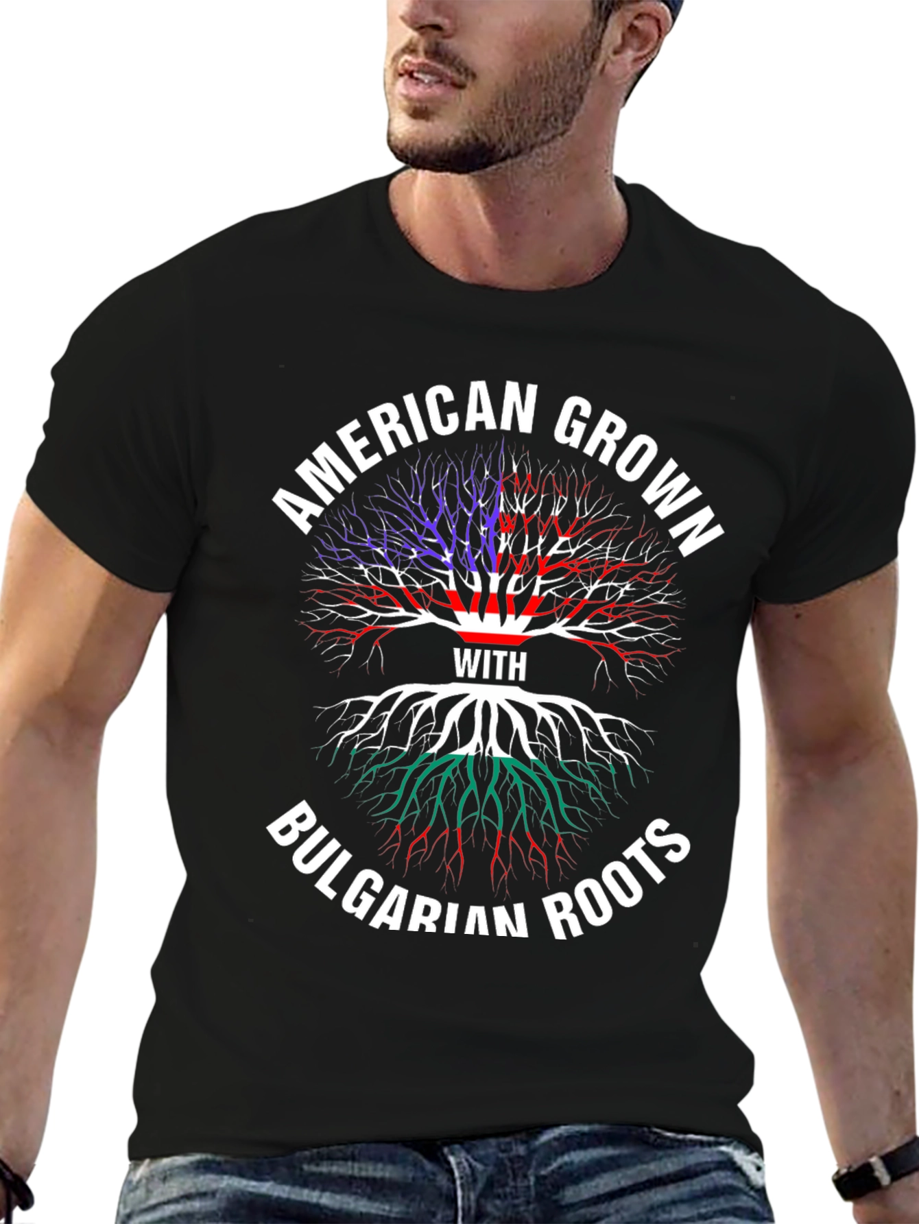 American Grown with Bulgarian Roots T-Shirt