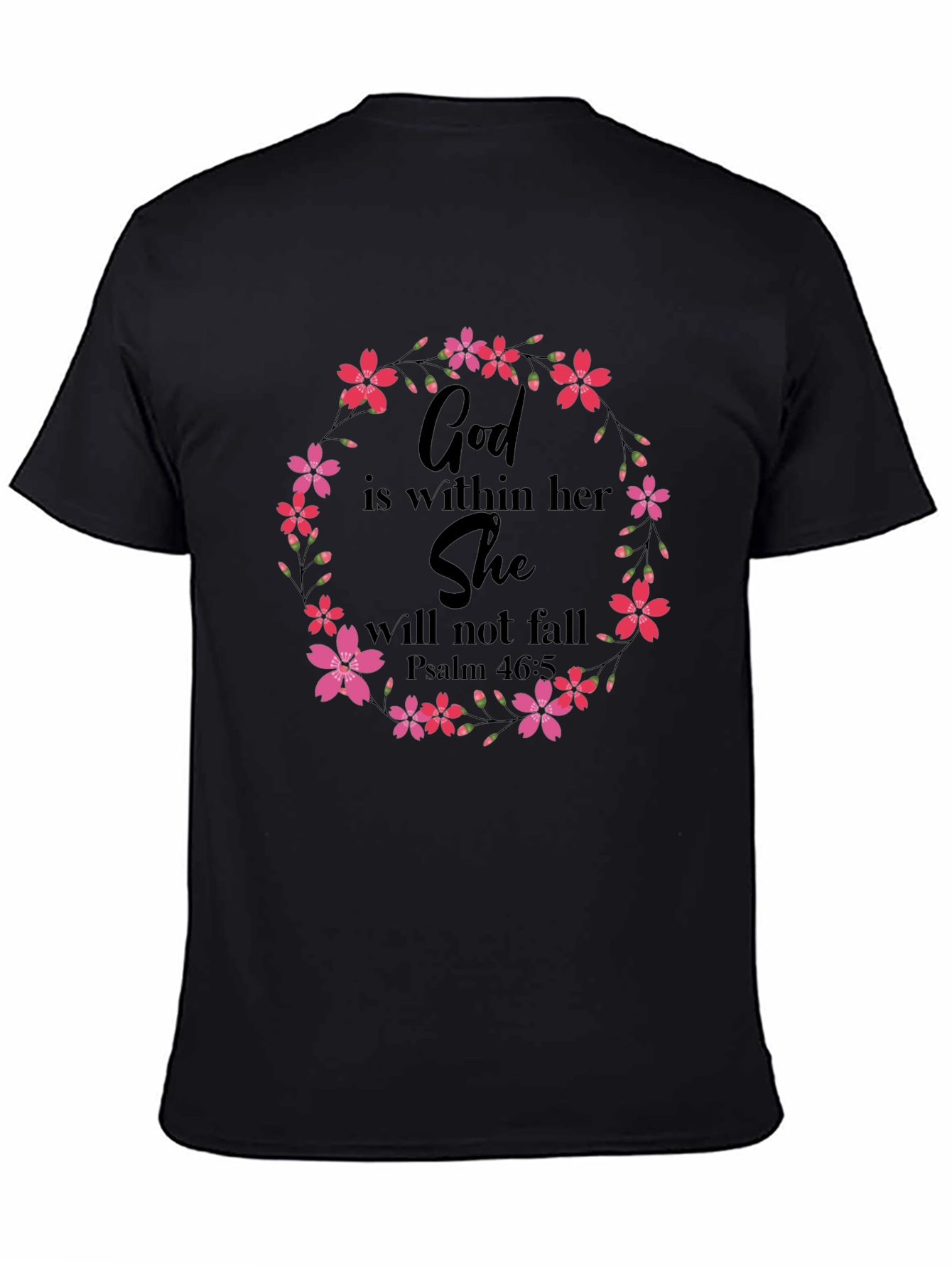 Floral God Is Within Her T-Shirt