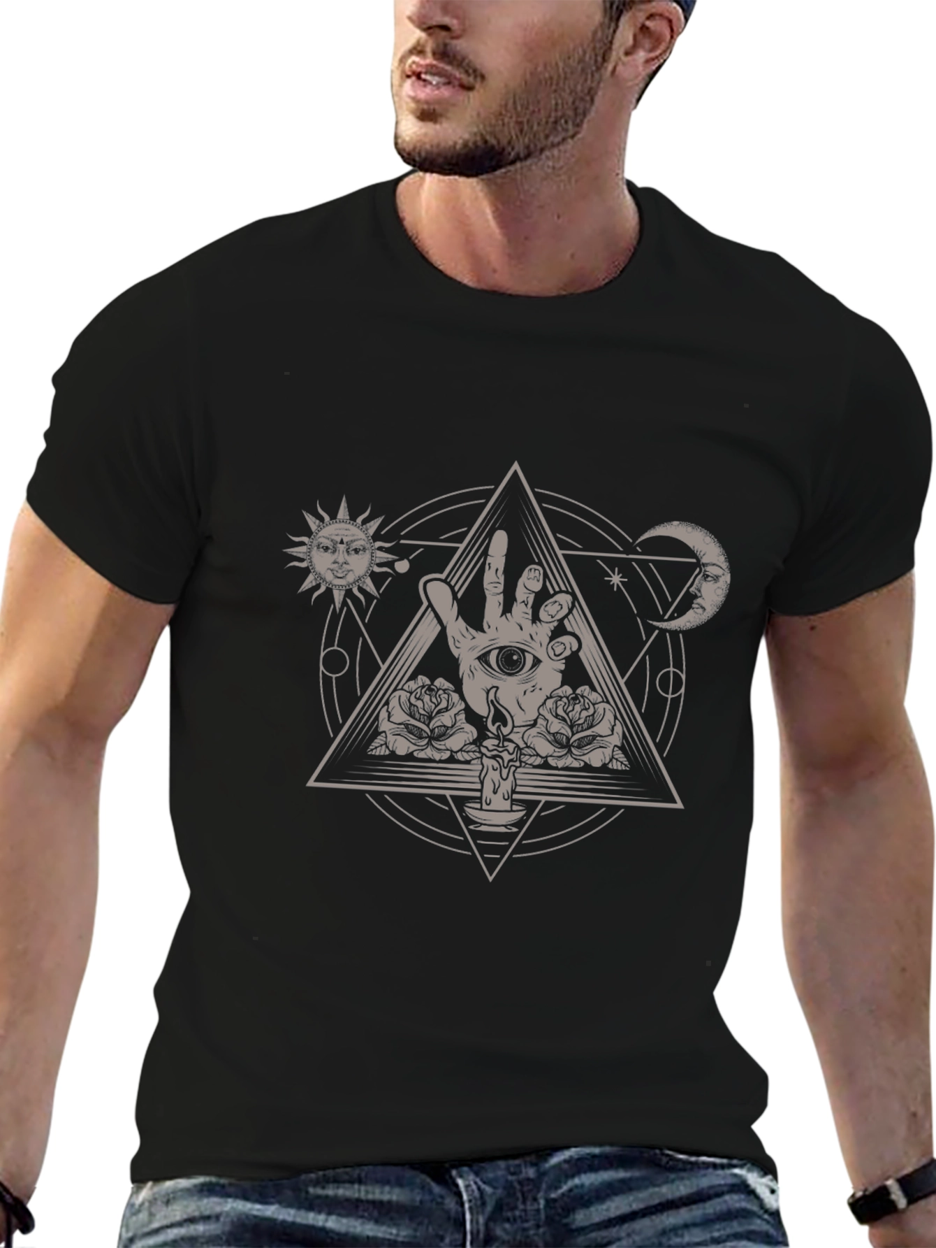 Mystic Eye Hand Graphic Tee