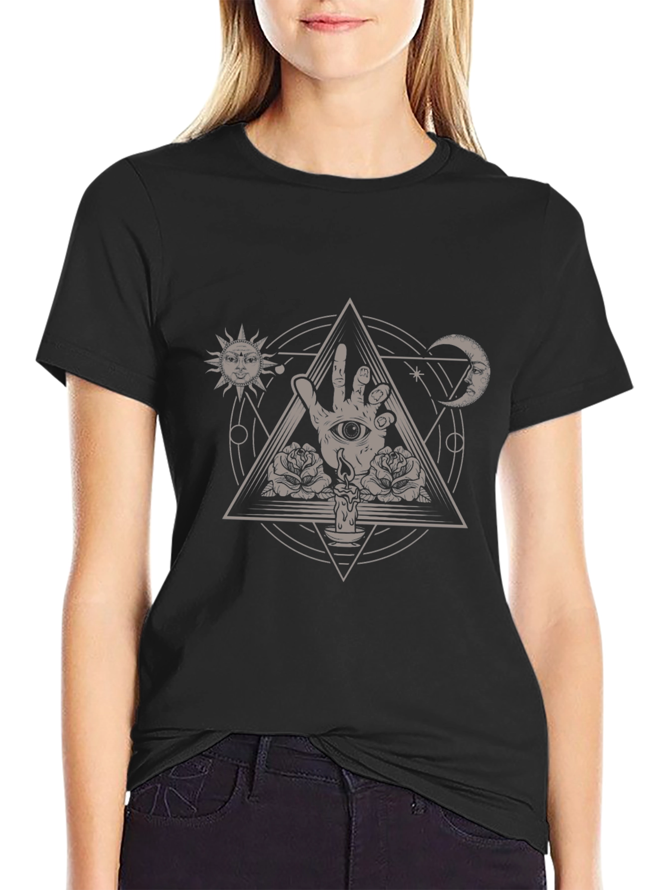 Mystic Eye Hand Graphic Tee