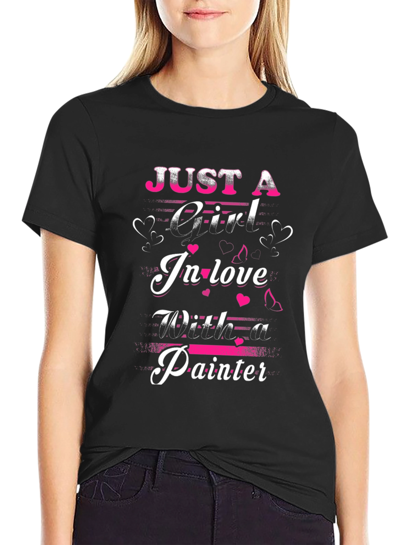 Girl In Love With a Painter T-Shirt