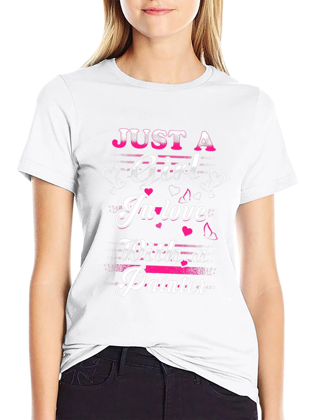 Girl In Love With a Painter T-Shirt