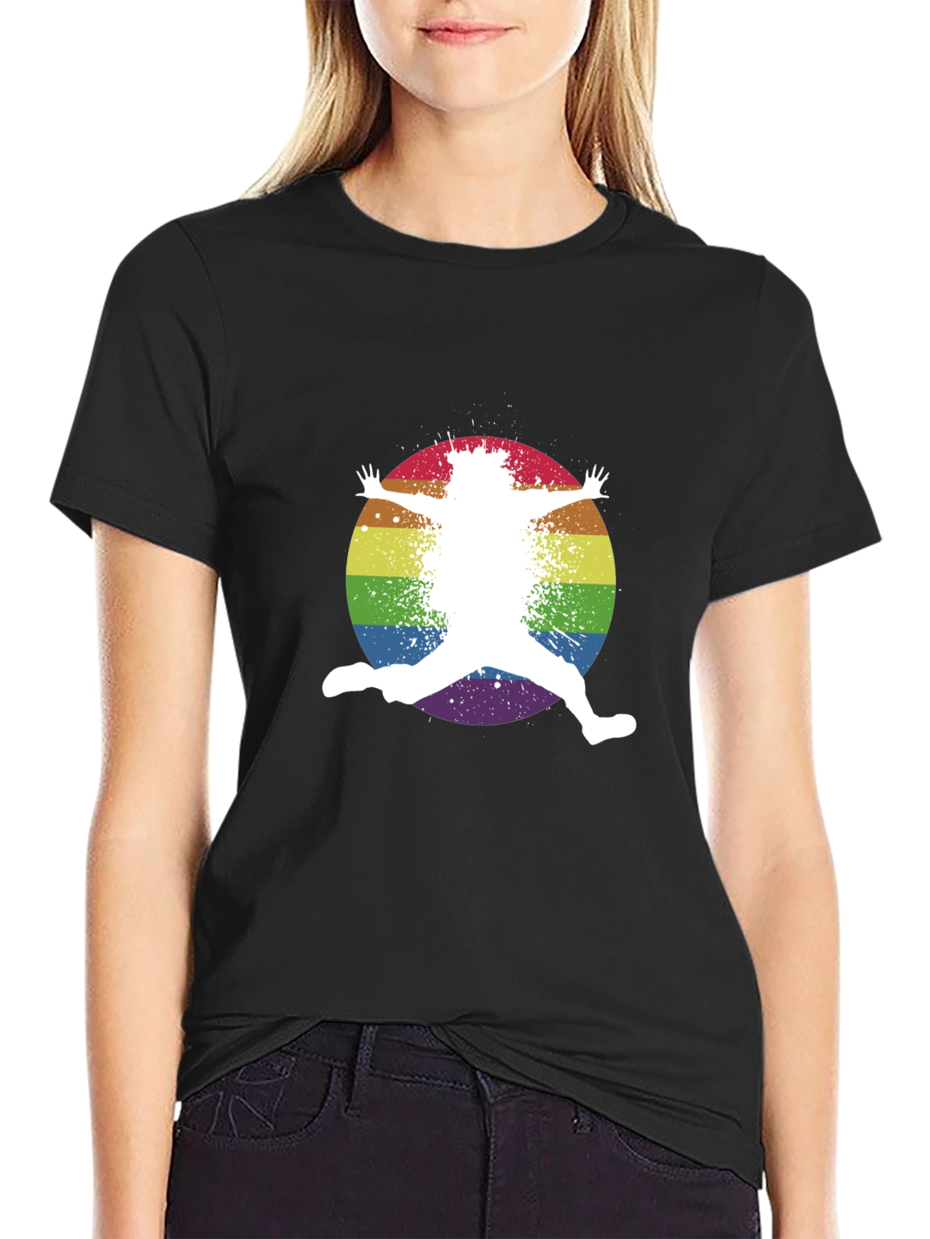 Rainbow Silhouette T-Shirt