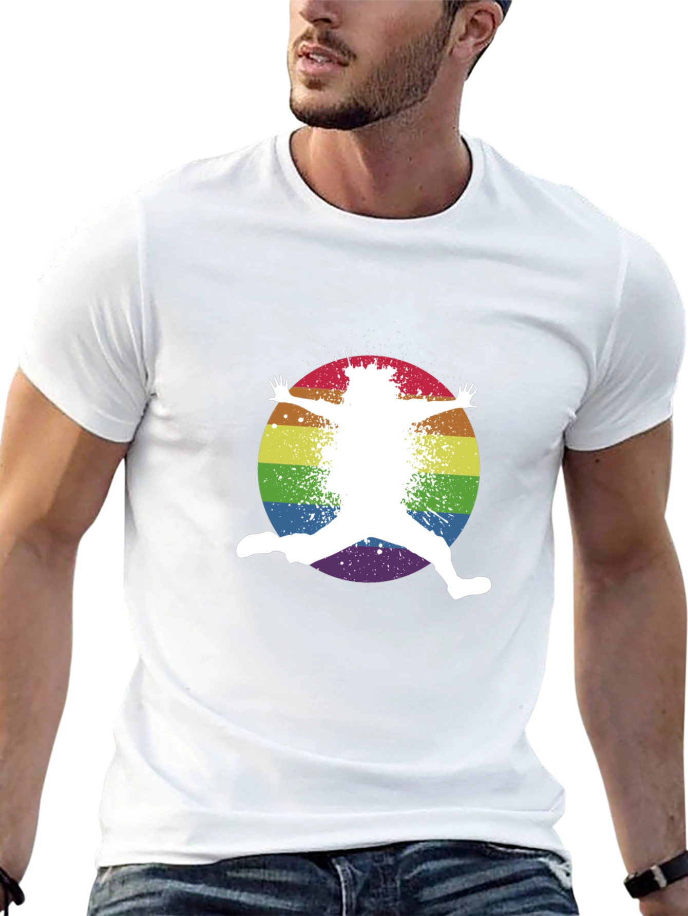 Rainbow Silhouette T-Shirt
