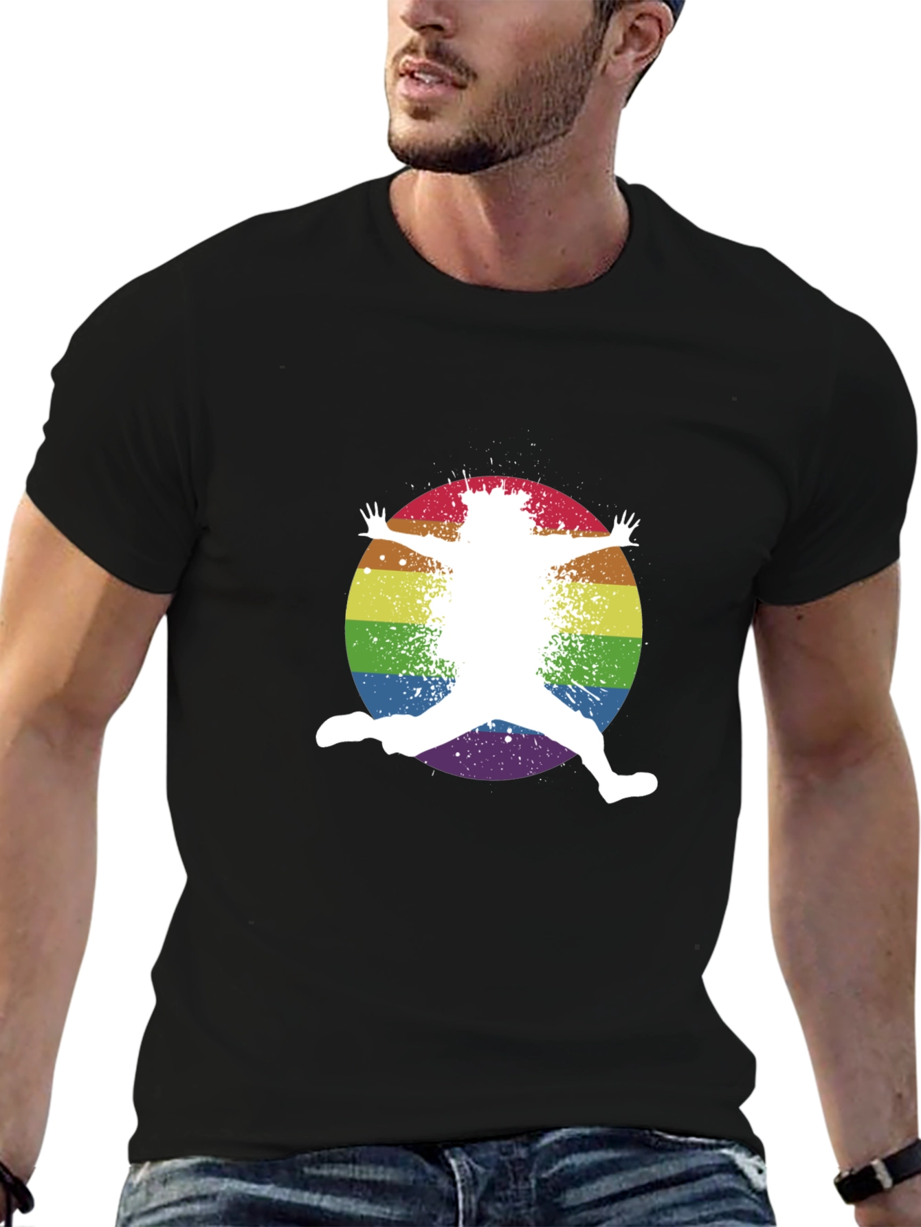 Rainbow Silhouette T-Shirt