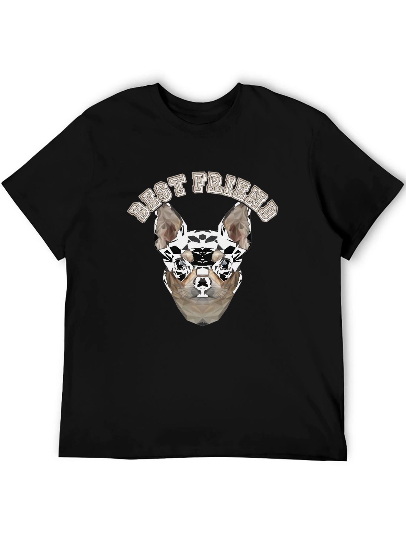 Best Friend Dog Graphic T-Shirt