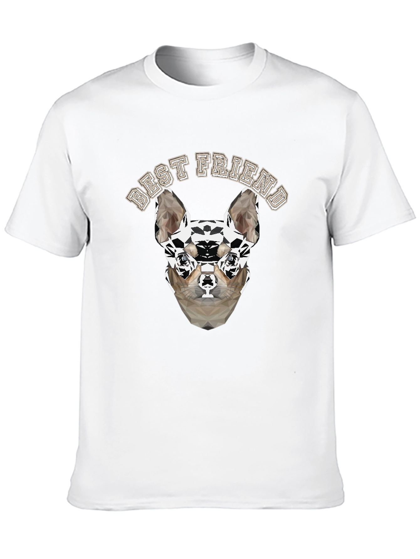 Best Friend Dog Graphic T-Shirt