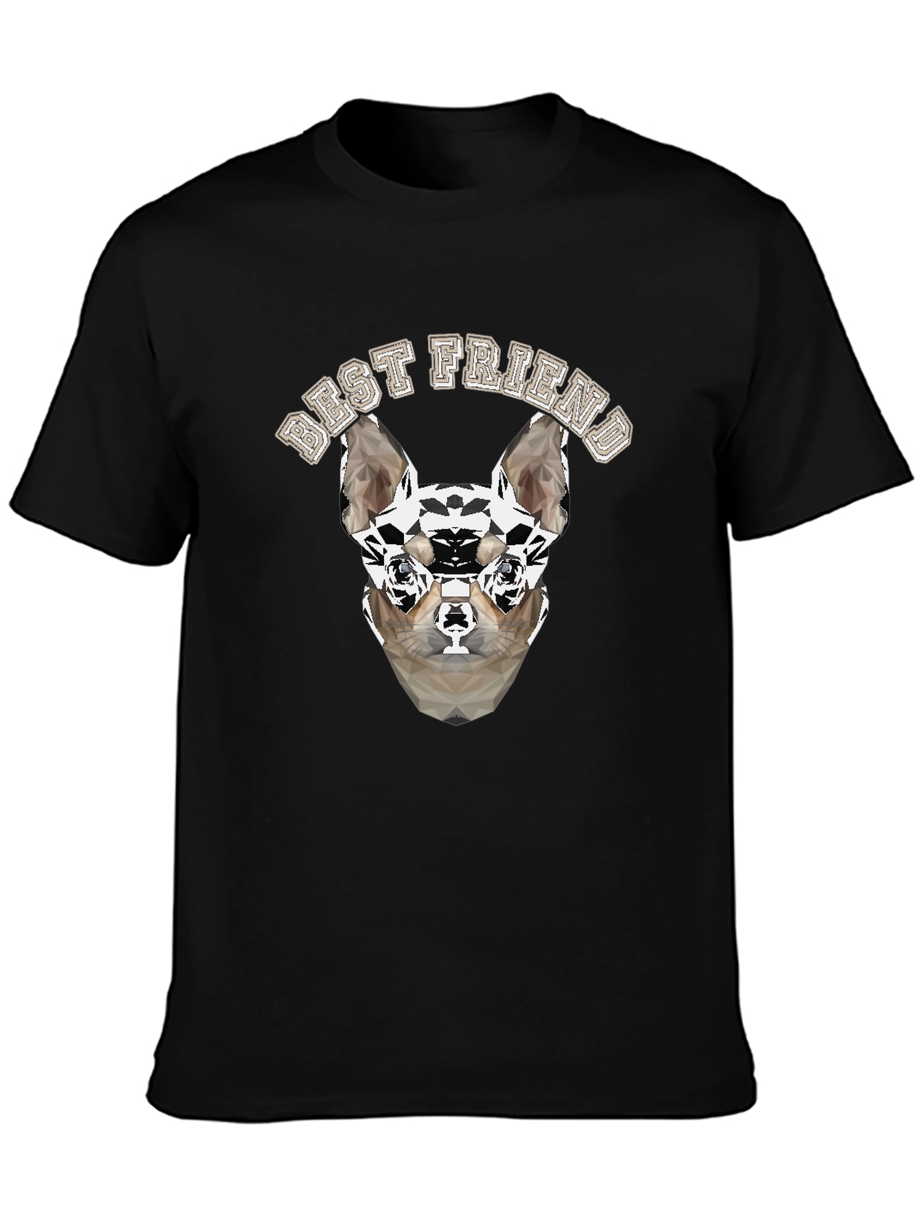 Best Friend Dog Graphic T-Shirt