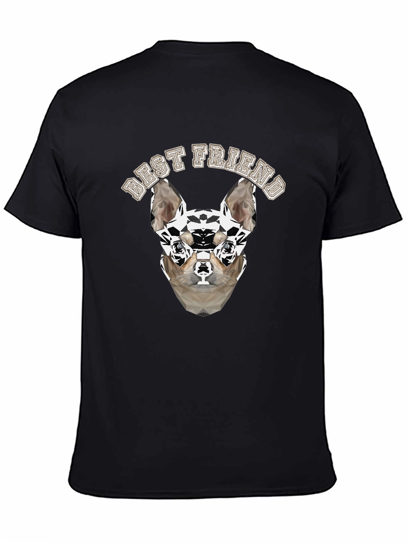 Best Friend Dog Graphic T-Shirt