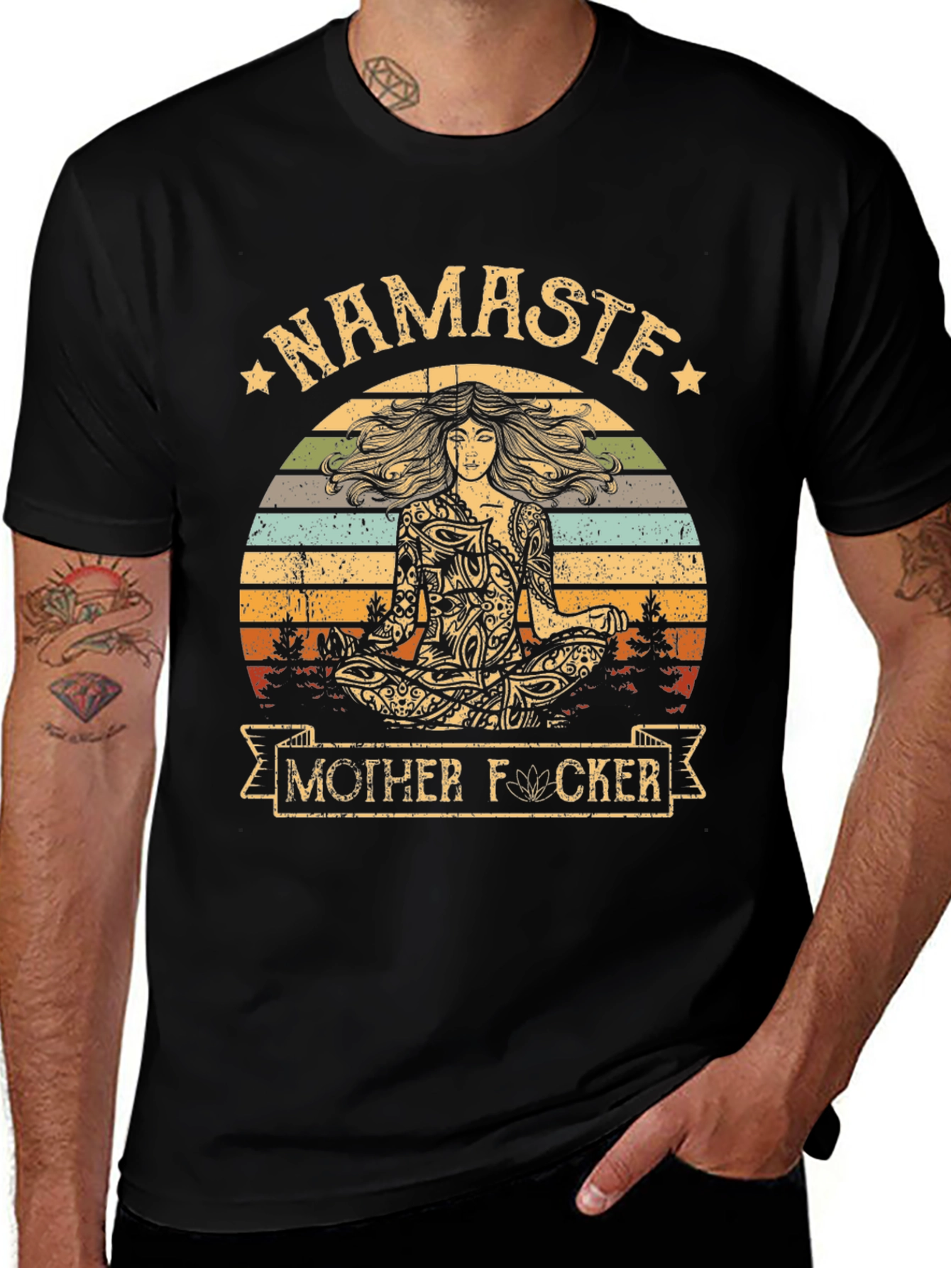 Namaste Mother F*cker Graphic Tee