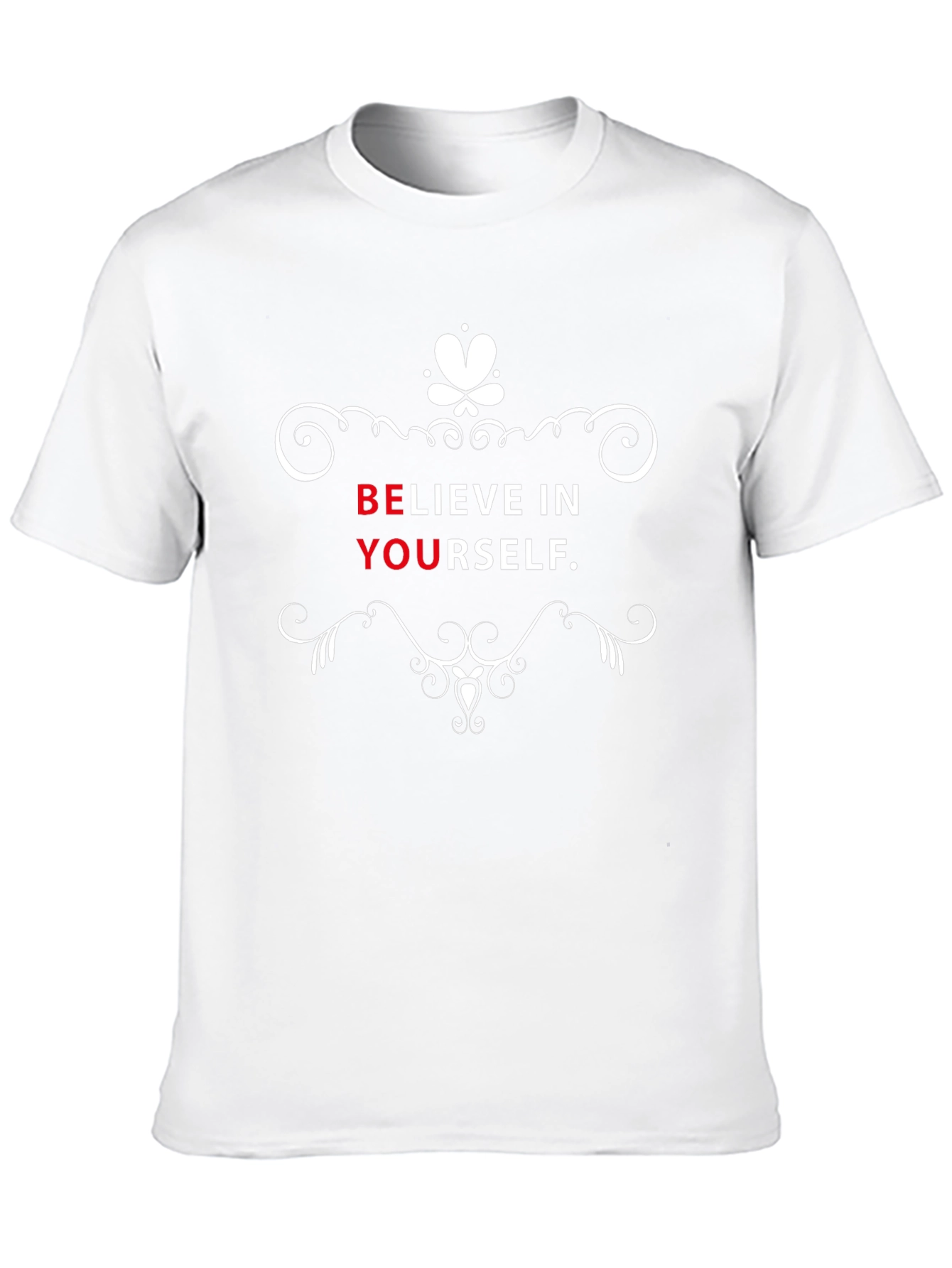 Believe in Yourself Black Graphic Tee