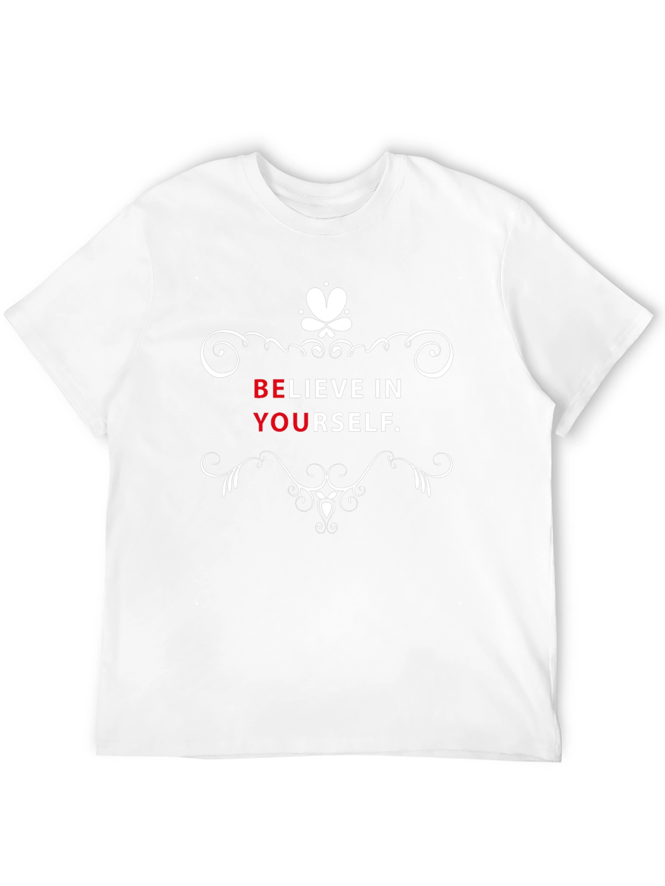 Believe in Yourself Black Graphic Tee