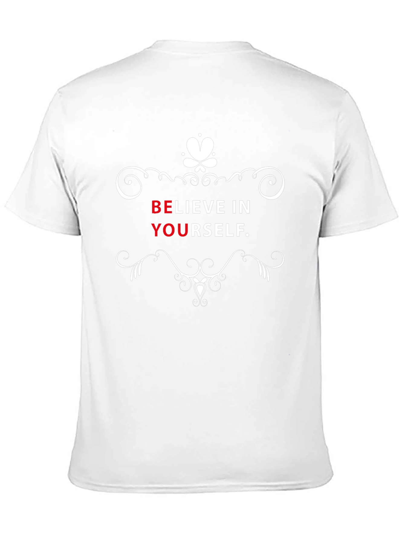 Believe in Yourself Black Graphic Tee