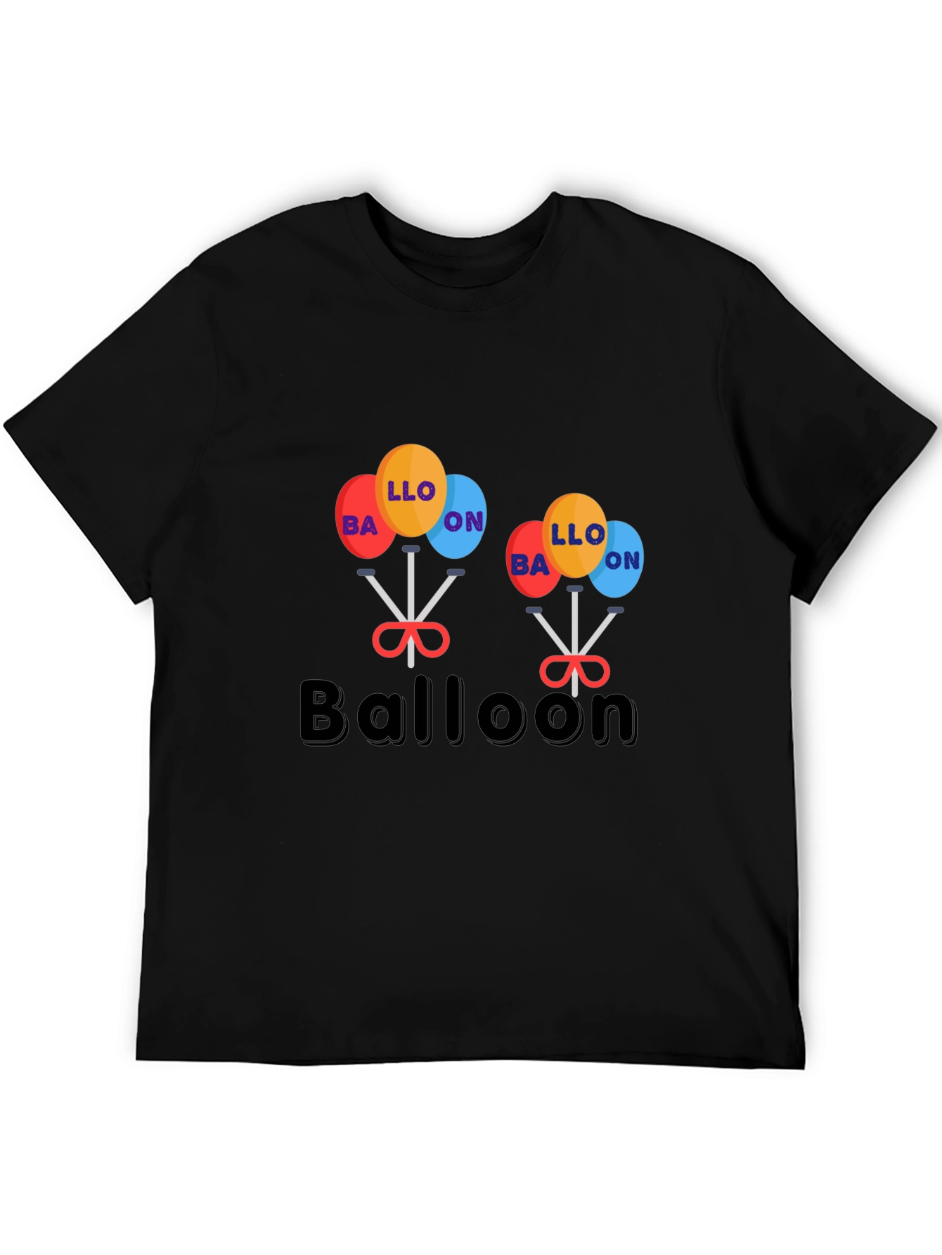 Balloon Graphic Tee - Unique Design!