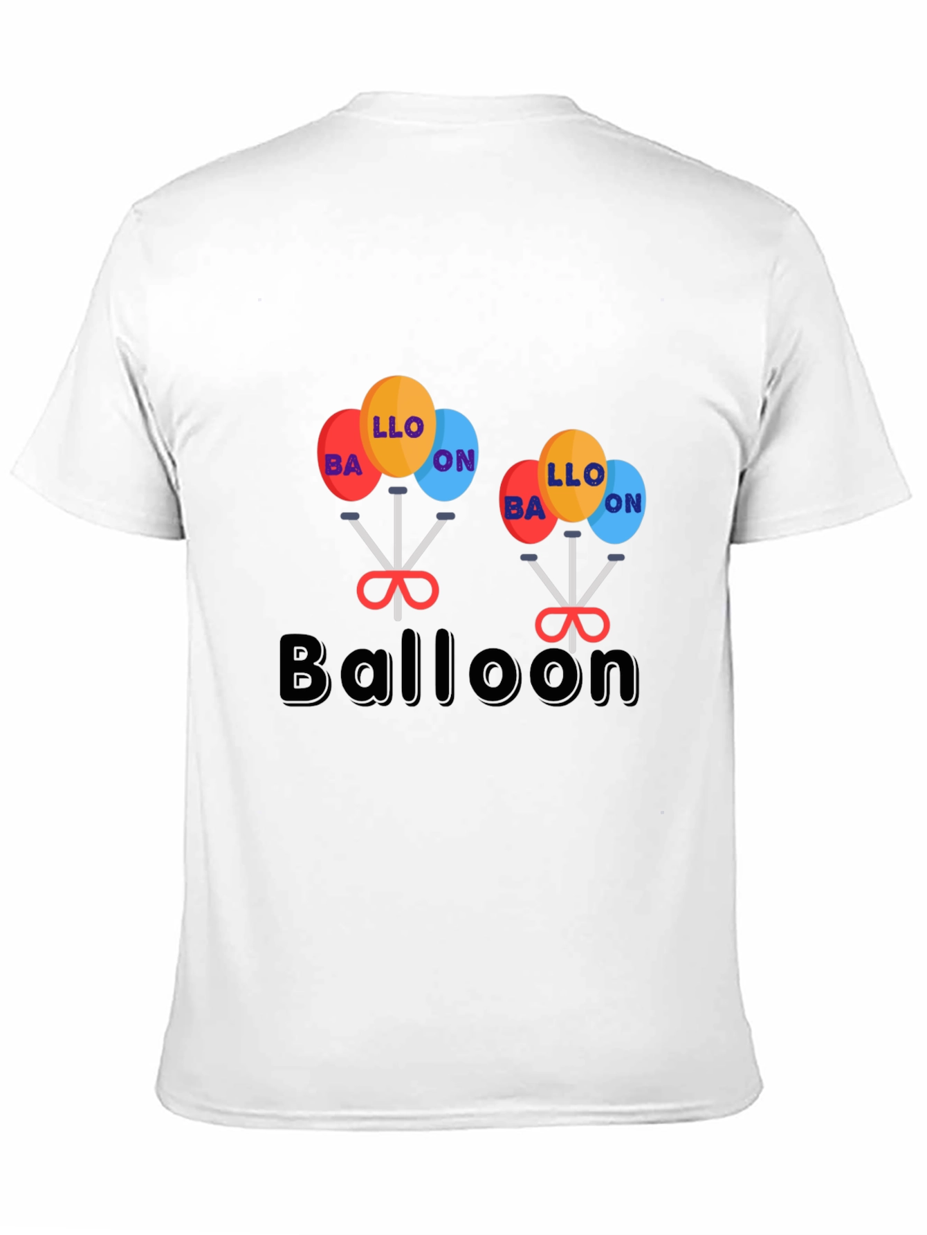 Balloon Graphic Tee - Unique Design!
