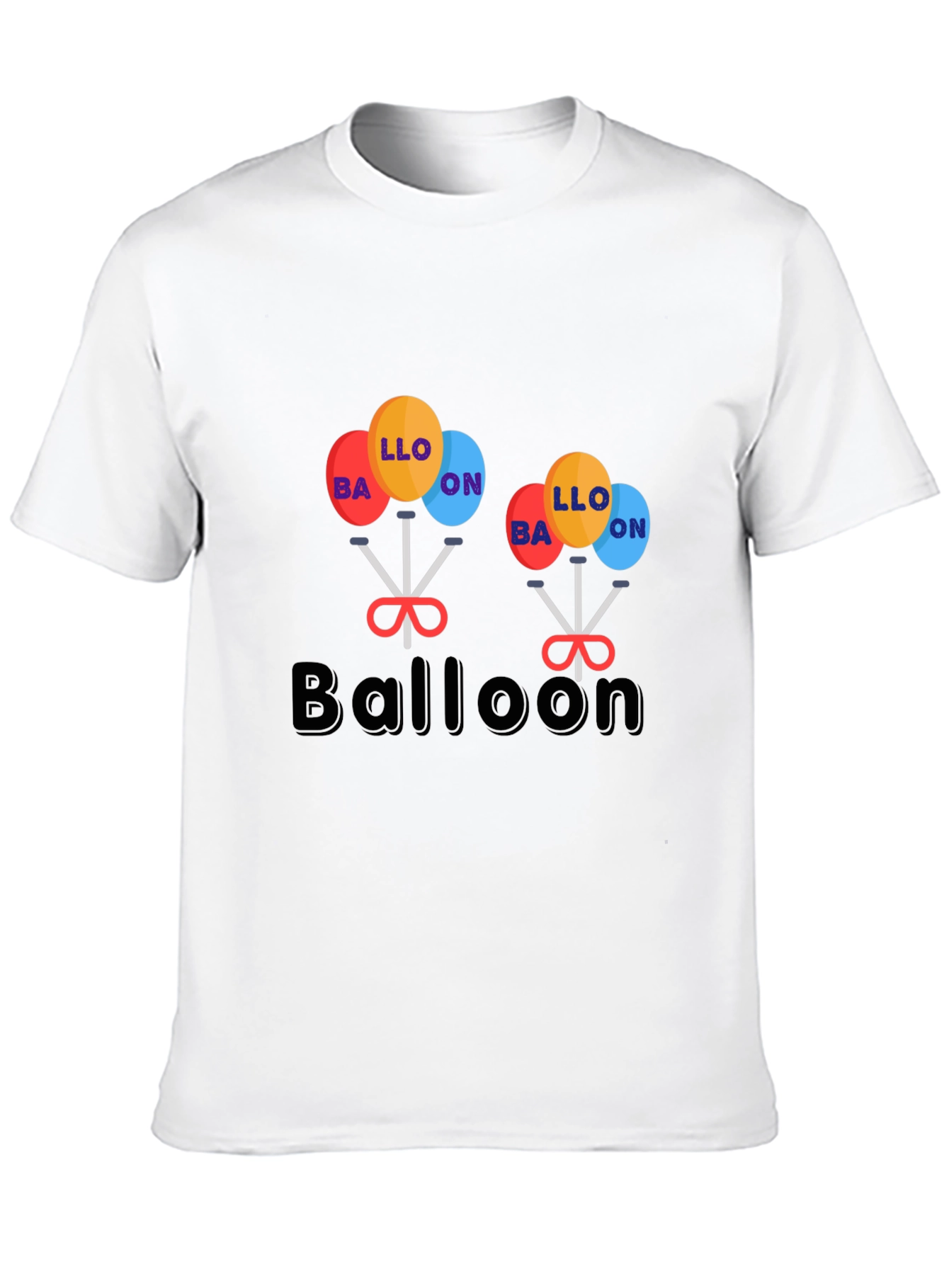 Balloon Graphic Tee - Unique Design!