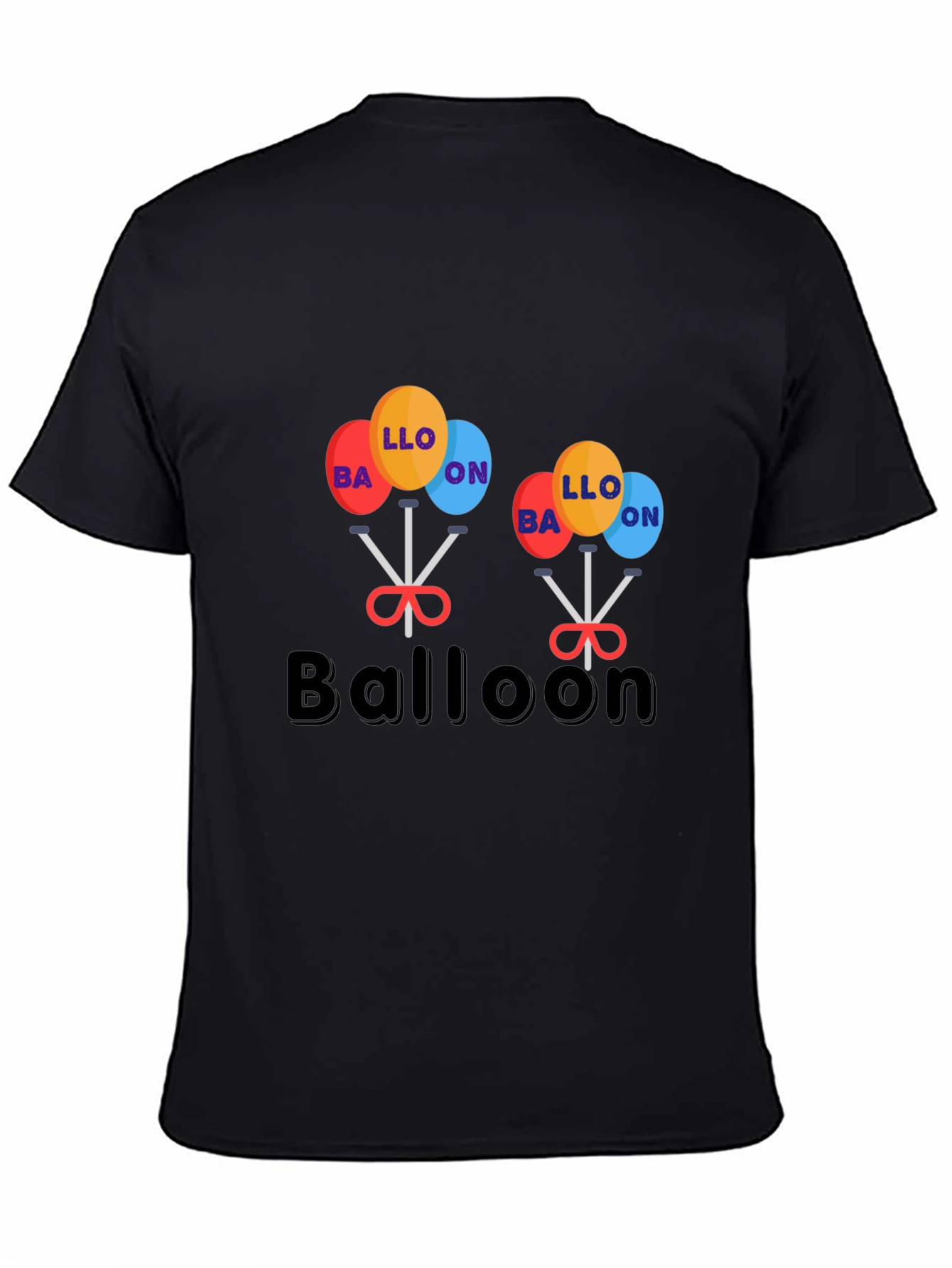 Balloon Graphic Tee - Unique Design!