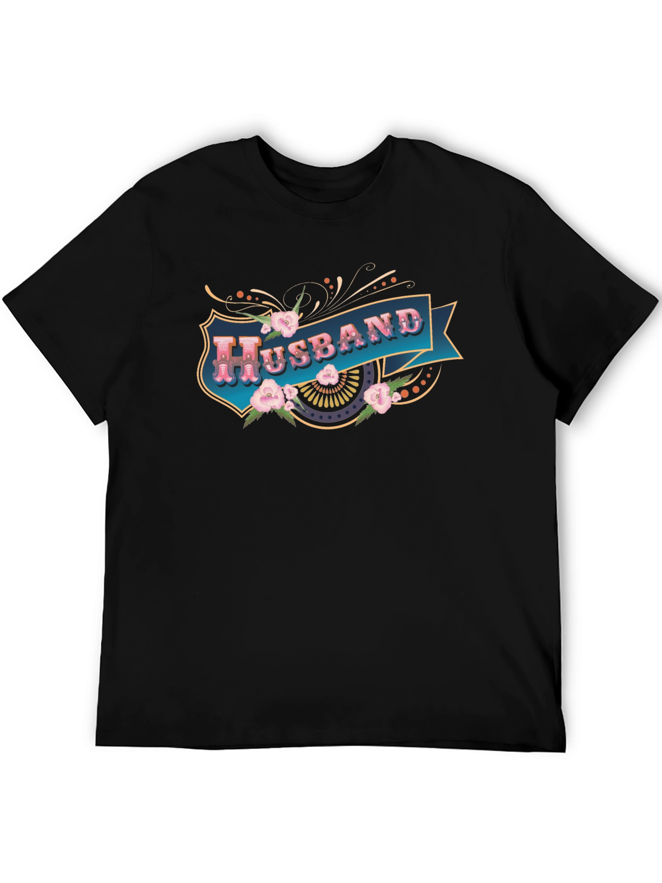 Husband Floral T-Shirt - Stylish Mens Graphic Tee