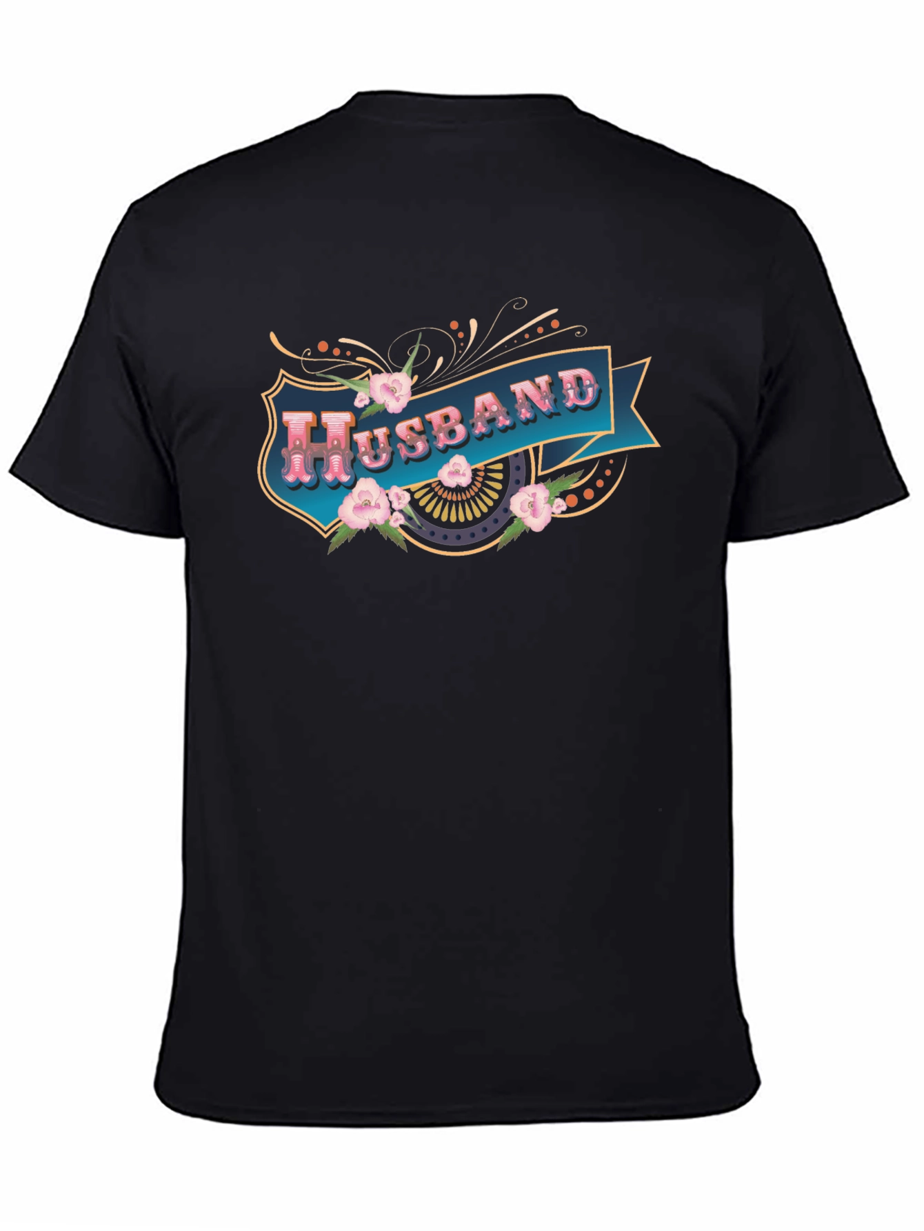 Husband Floral T-Shirt - Stylish Mens Graphic Tee