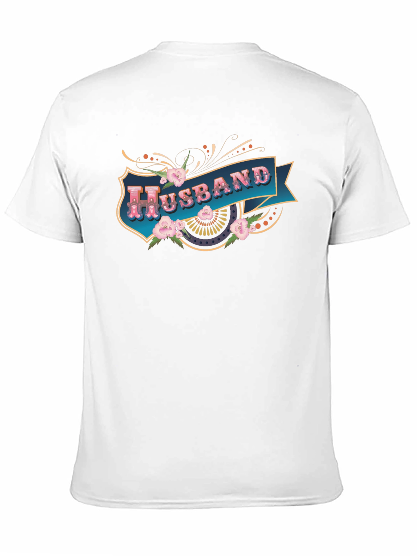 Husband Floral T-Shirt - Stylish Mens Graphic Tee