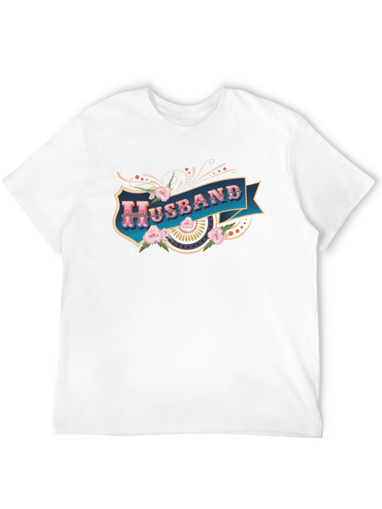 Husband Floral T-Shirt - Stylish Mens Graphic Tee