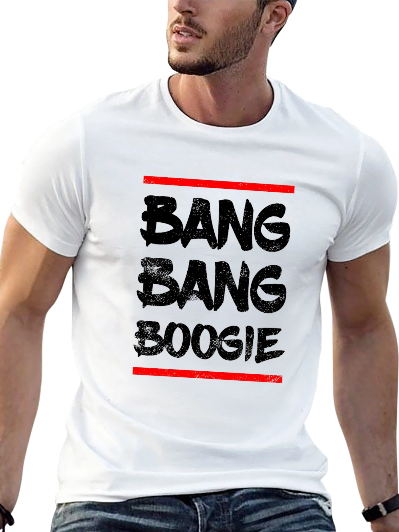 Bang Bang Boogie Black Graphic Tee