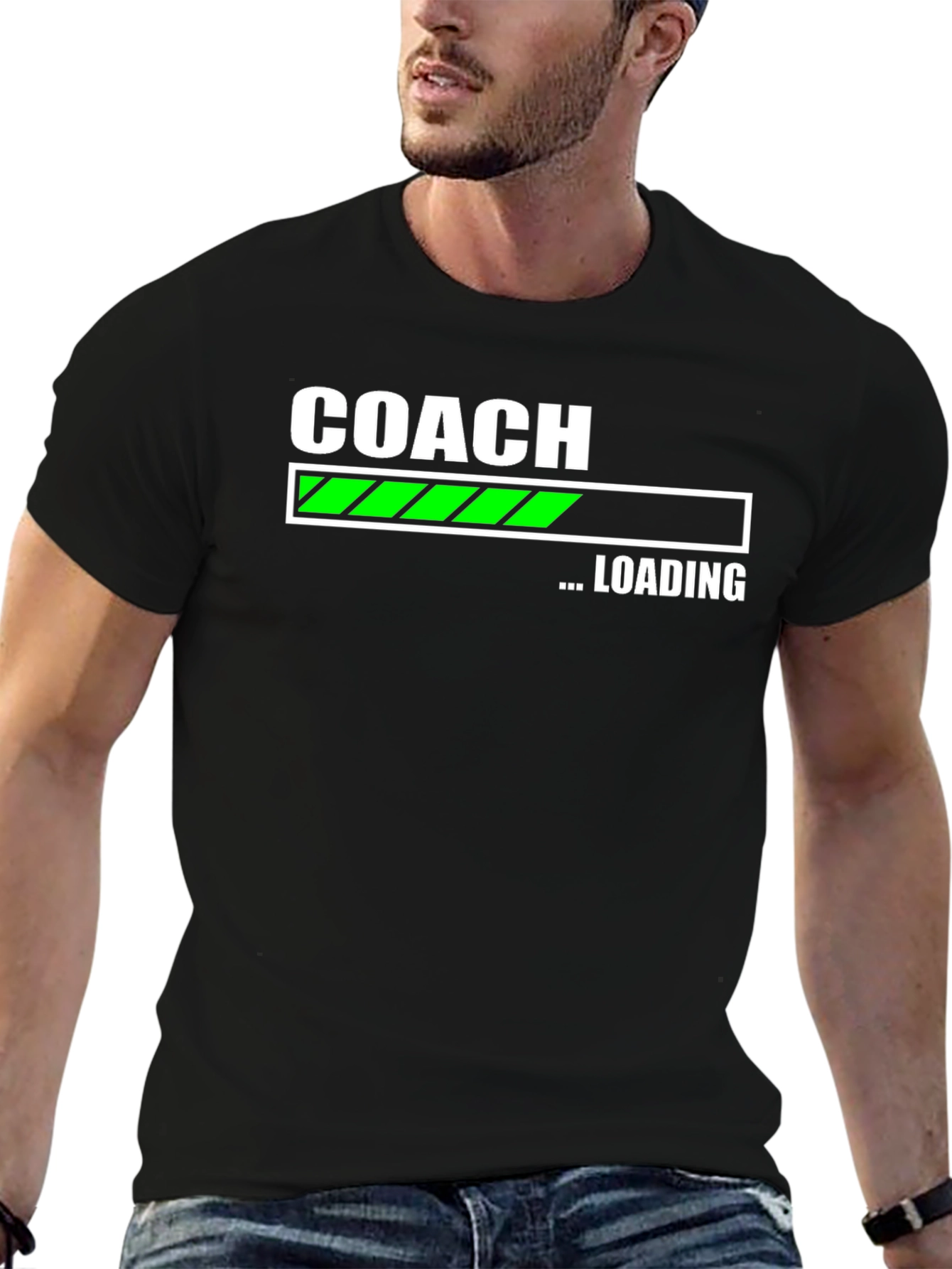 Coach Loading Black T-Shirt
