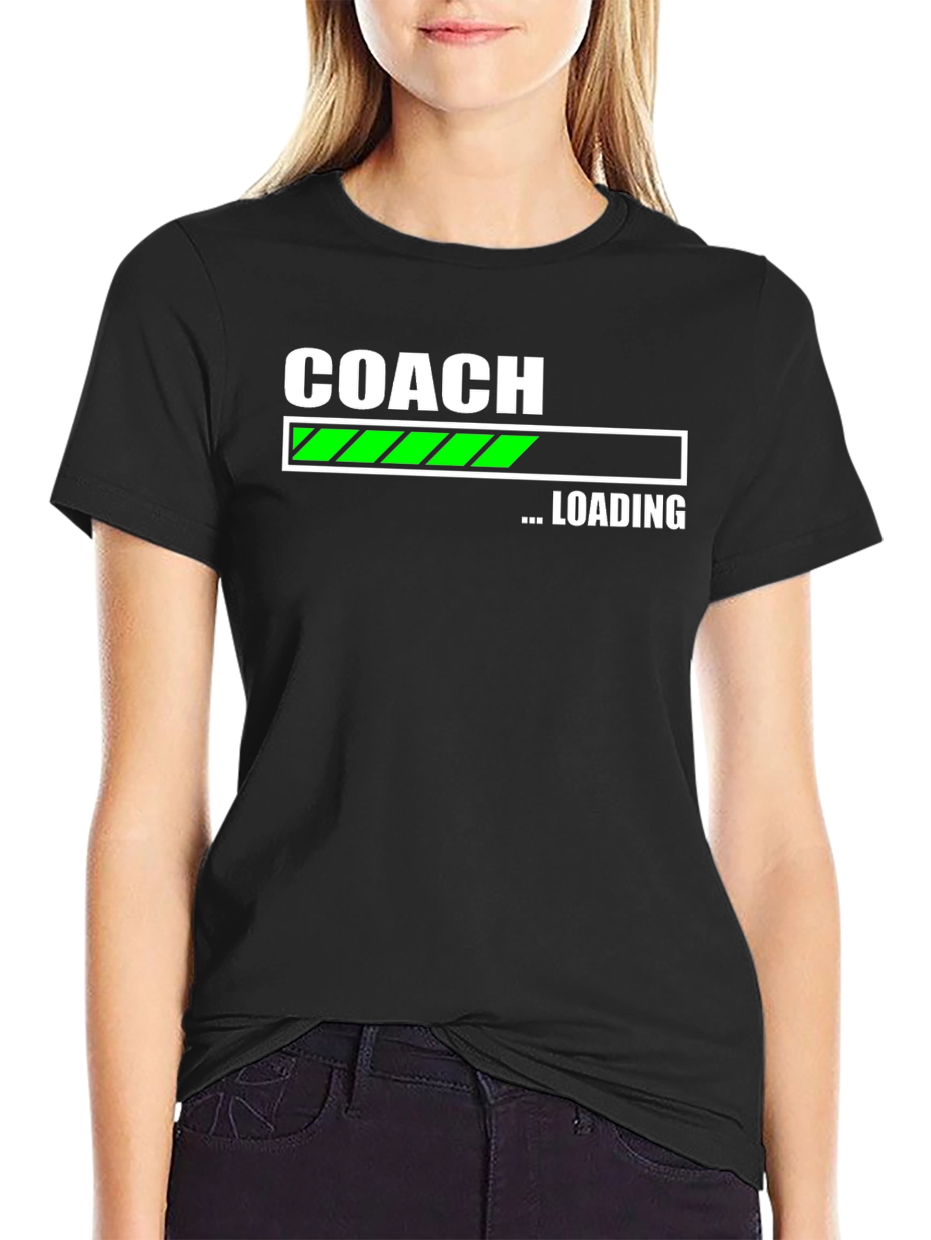Coach Loading Black T-Shirt