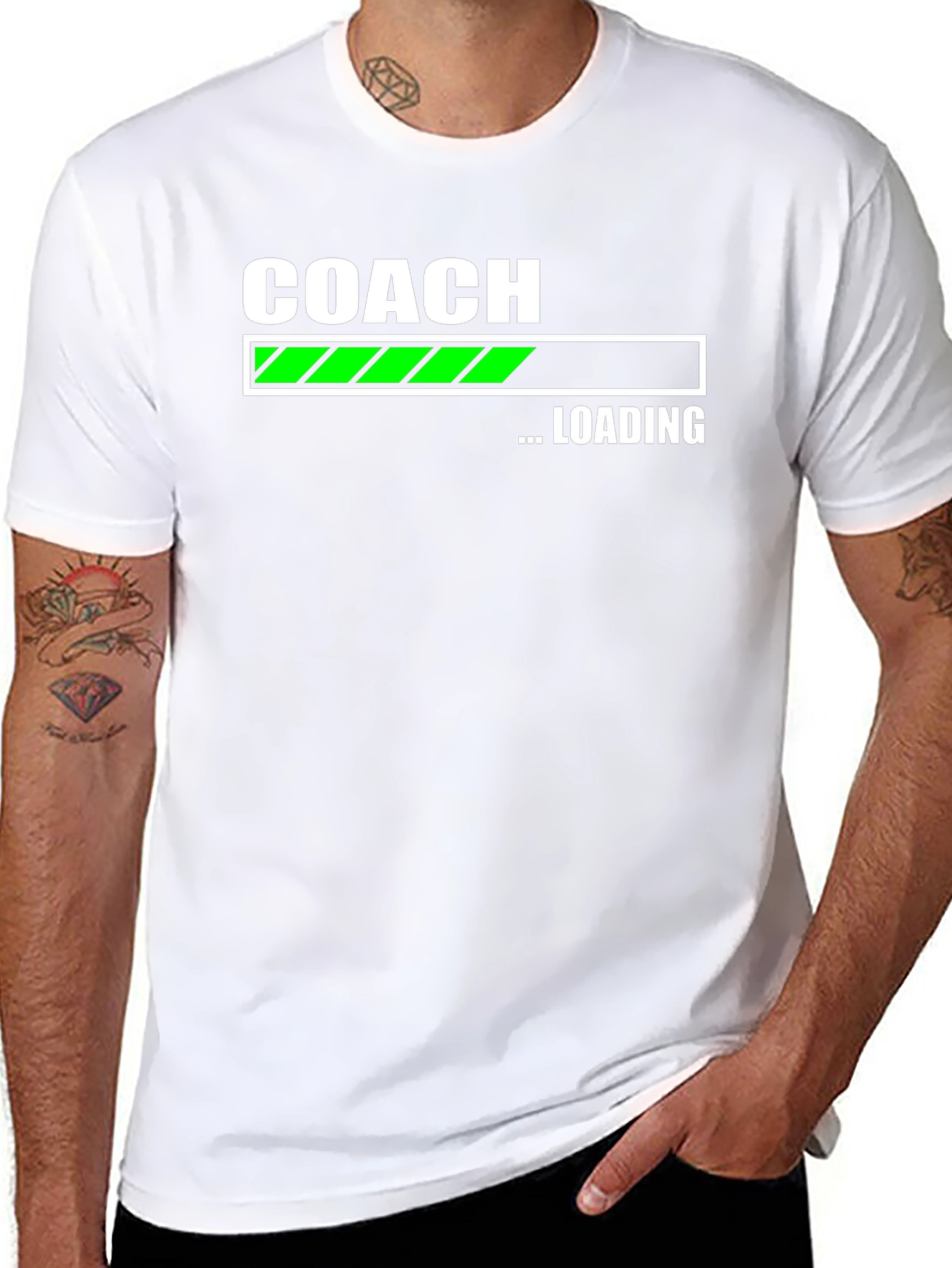 Coach Loading Black T-Shirt