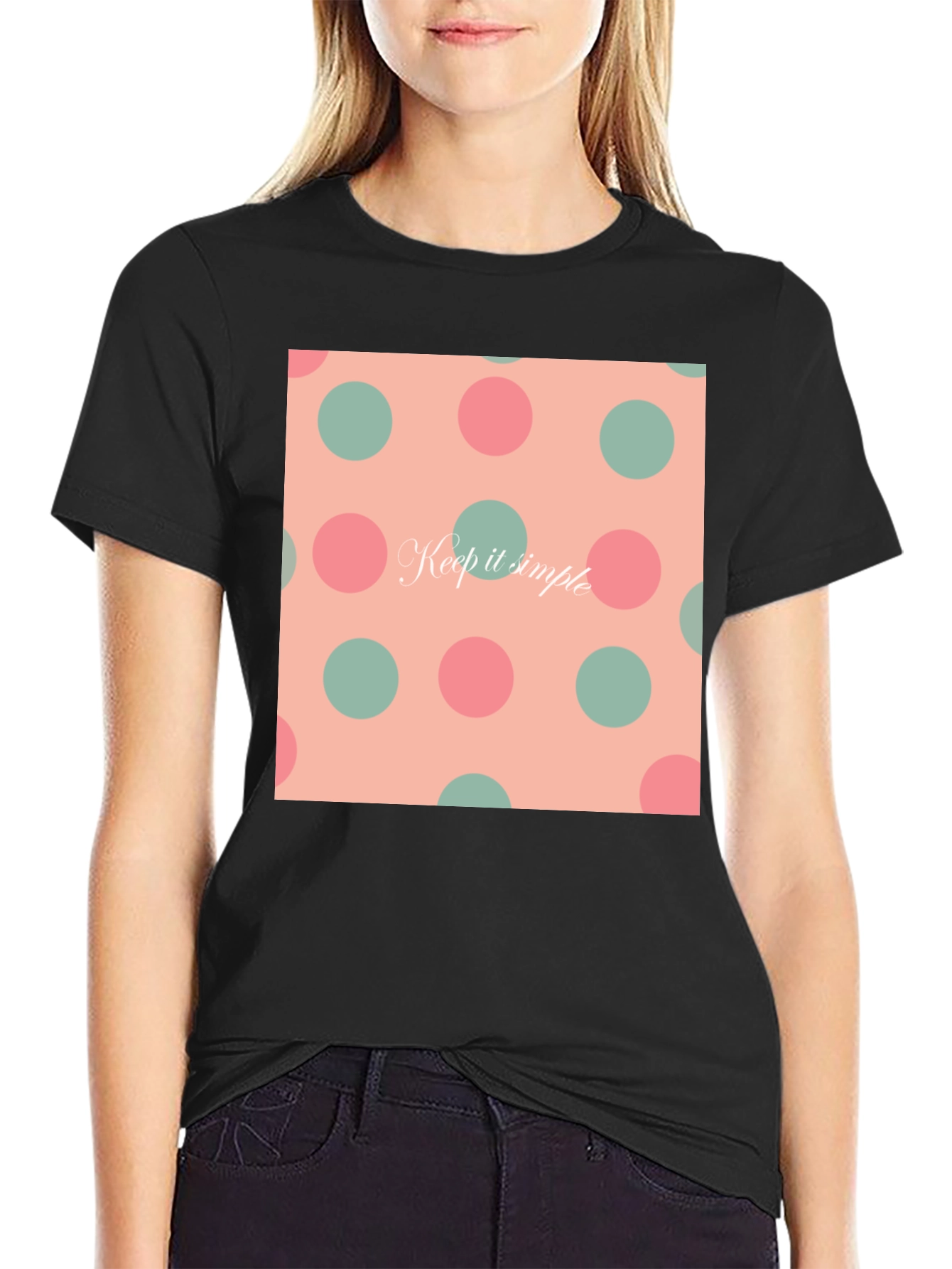 Keep it Simple Polka Dot T-Shirt