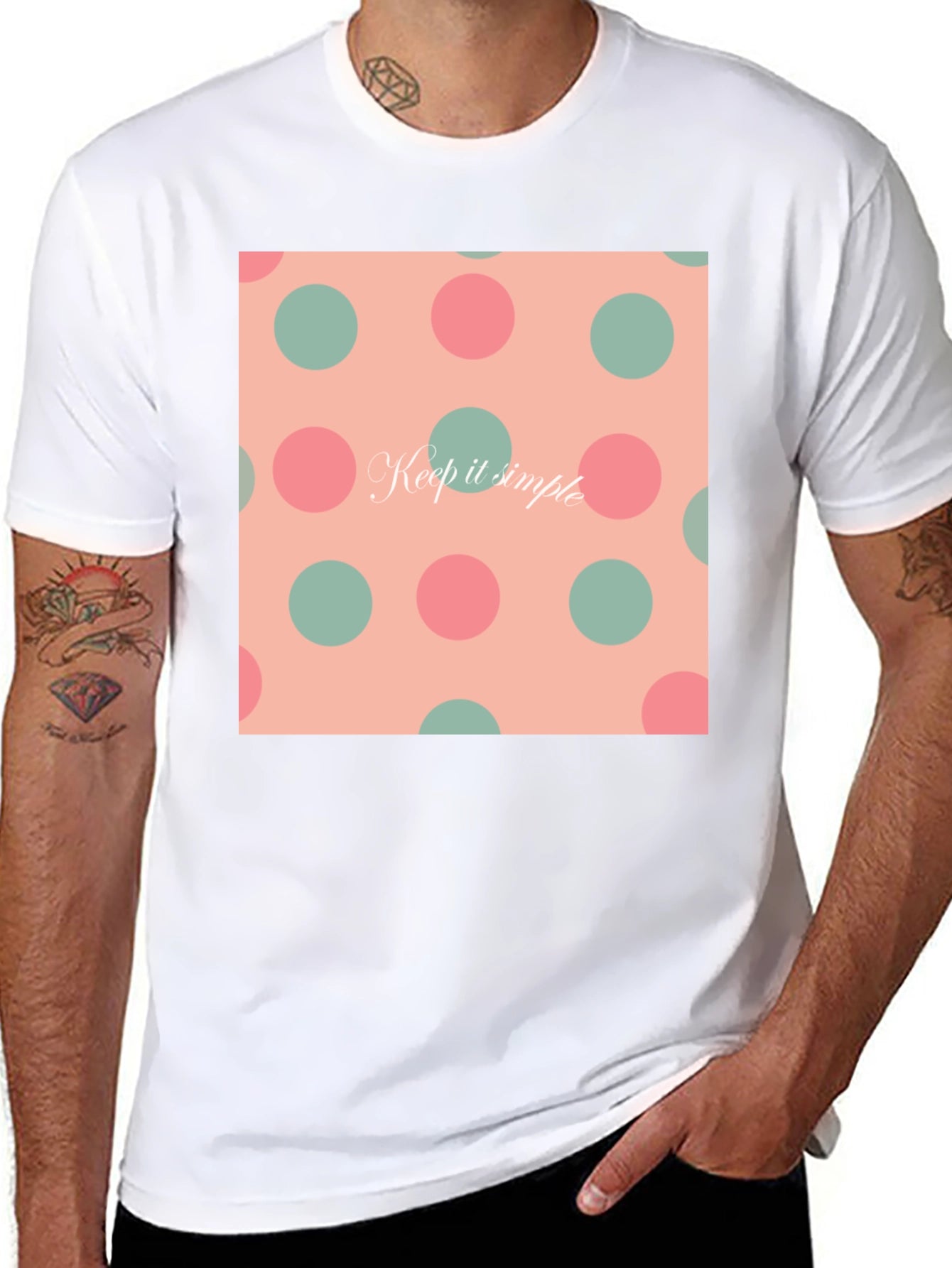 Keep it Simple Polka Dot T-Shirt