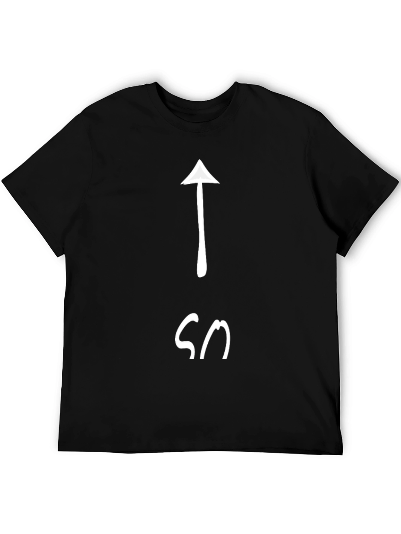 Arrow Up SM Black Tee