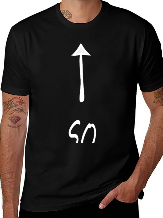 Arrow Up SM Black Tee