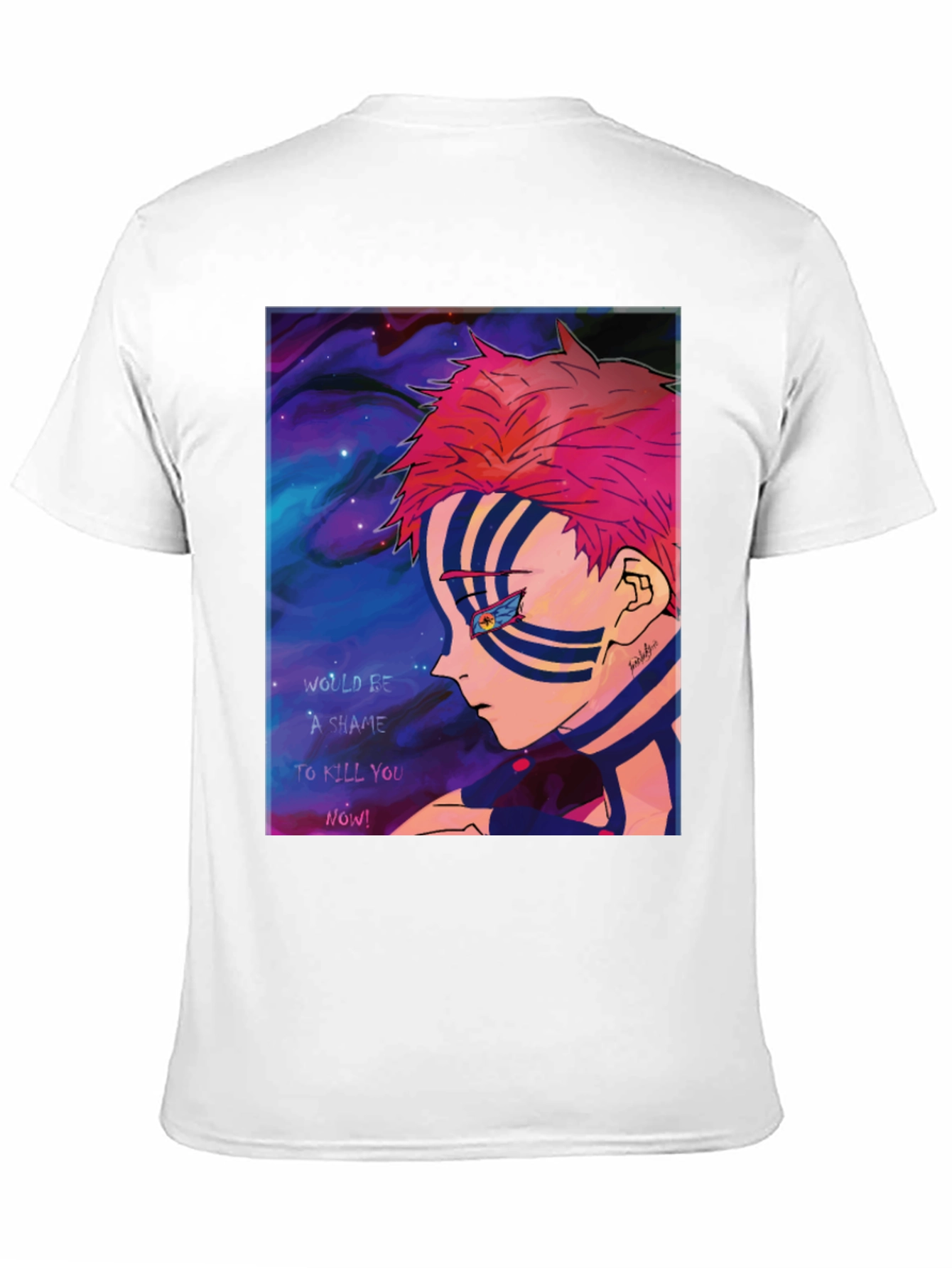 Akaza Demon Slayer Graphic T-Shirt Anime Manga Tee