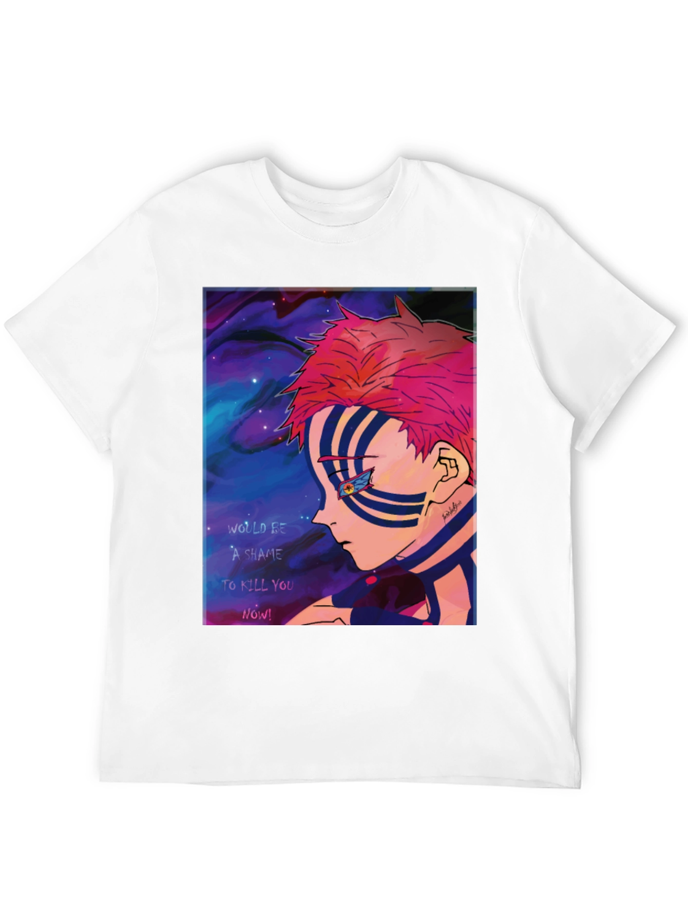 Akaza Demon Slayer Graphic T-Shirt Anime Manga Tee