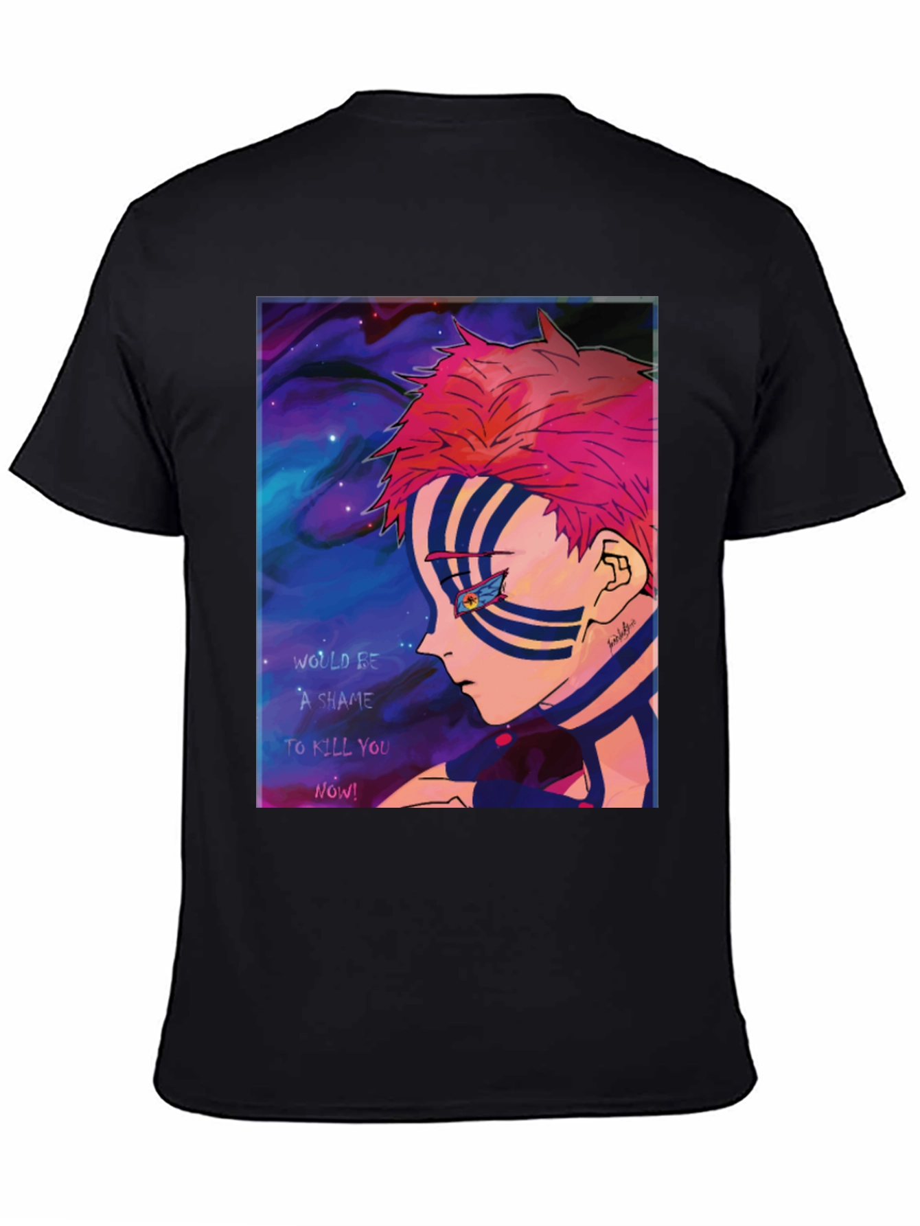 Akaza Demon Slayer Graphic T-Shirt Anime Manga Tee