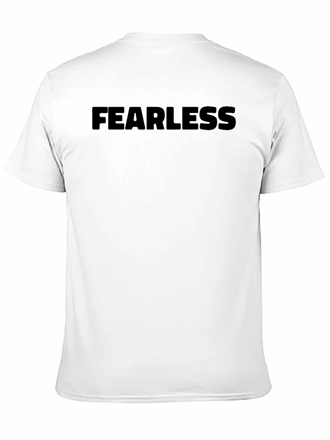 Fearless Black Graphic Tee - Mens