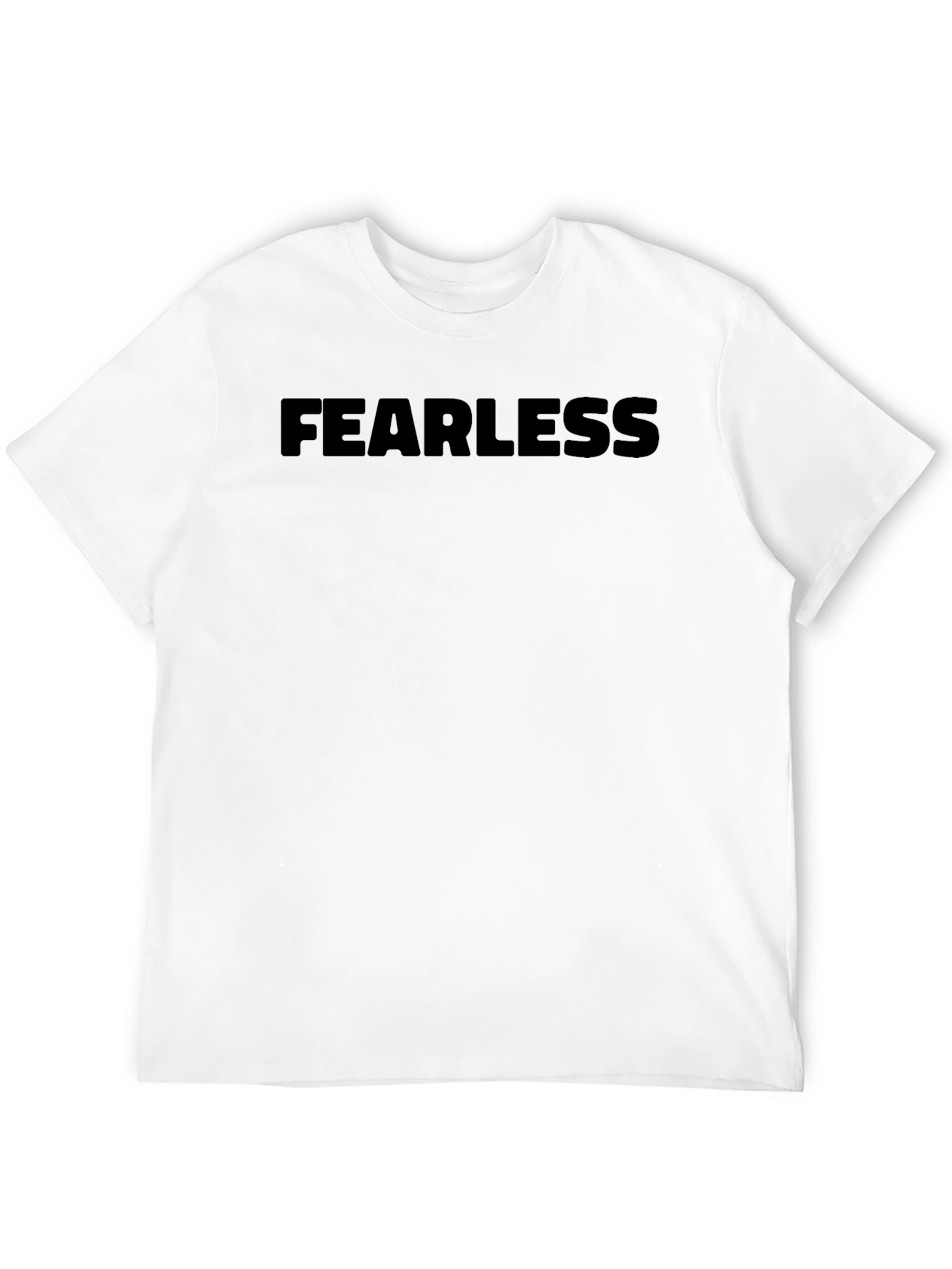 Fearless Black Graphic Tee - Mens