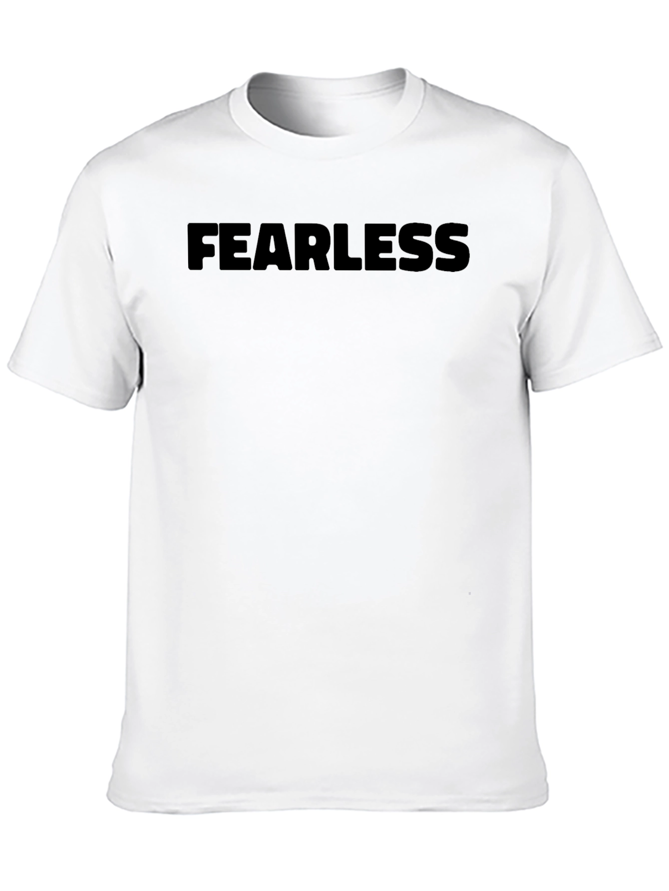Fearless Black Graphic Tee - Mens